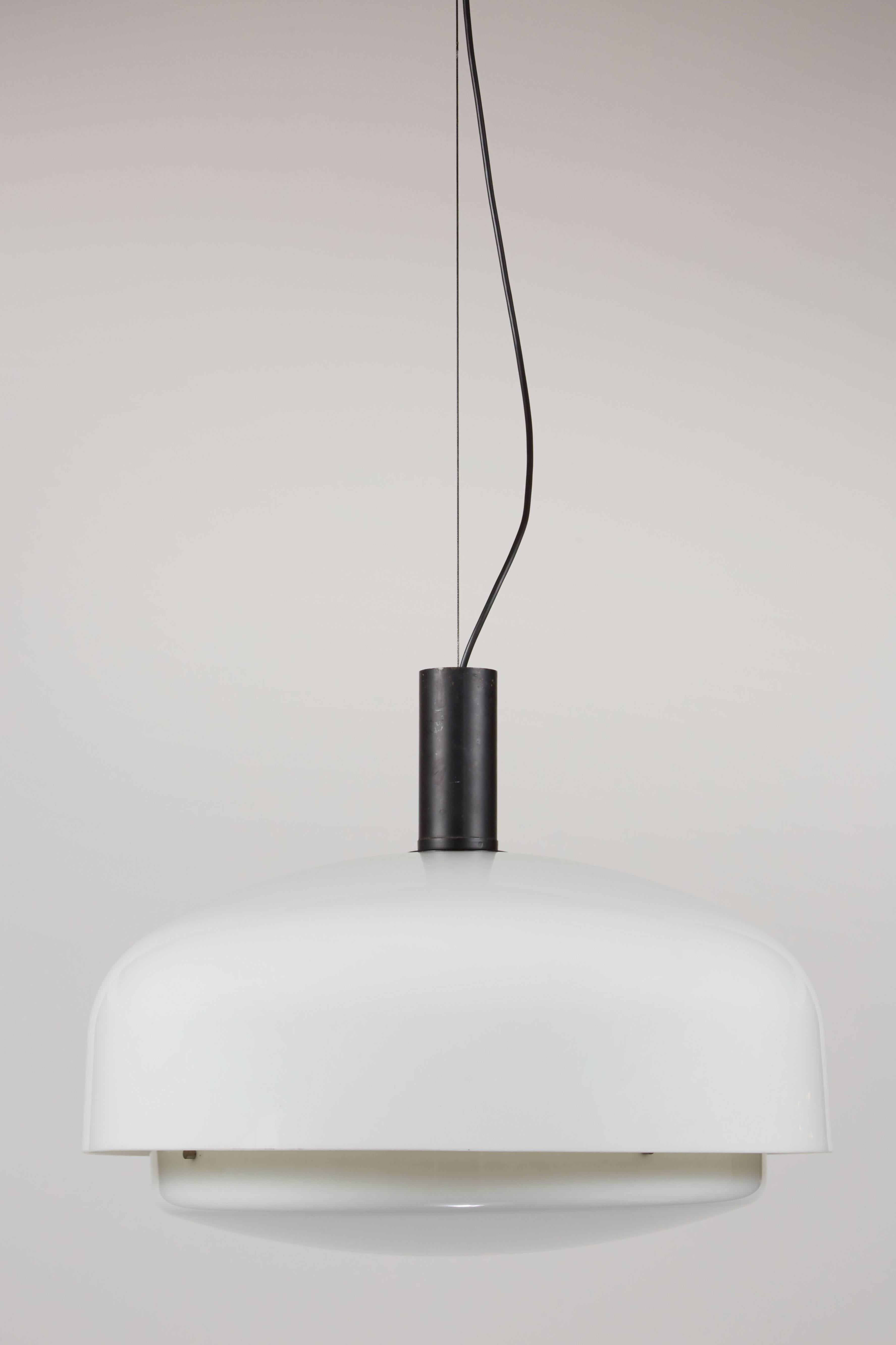 Mid-20th Century Suspension Light by Eugenio Gentile Tedeschi