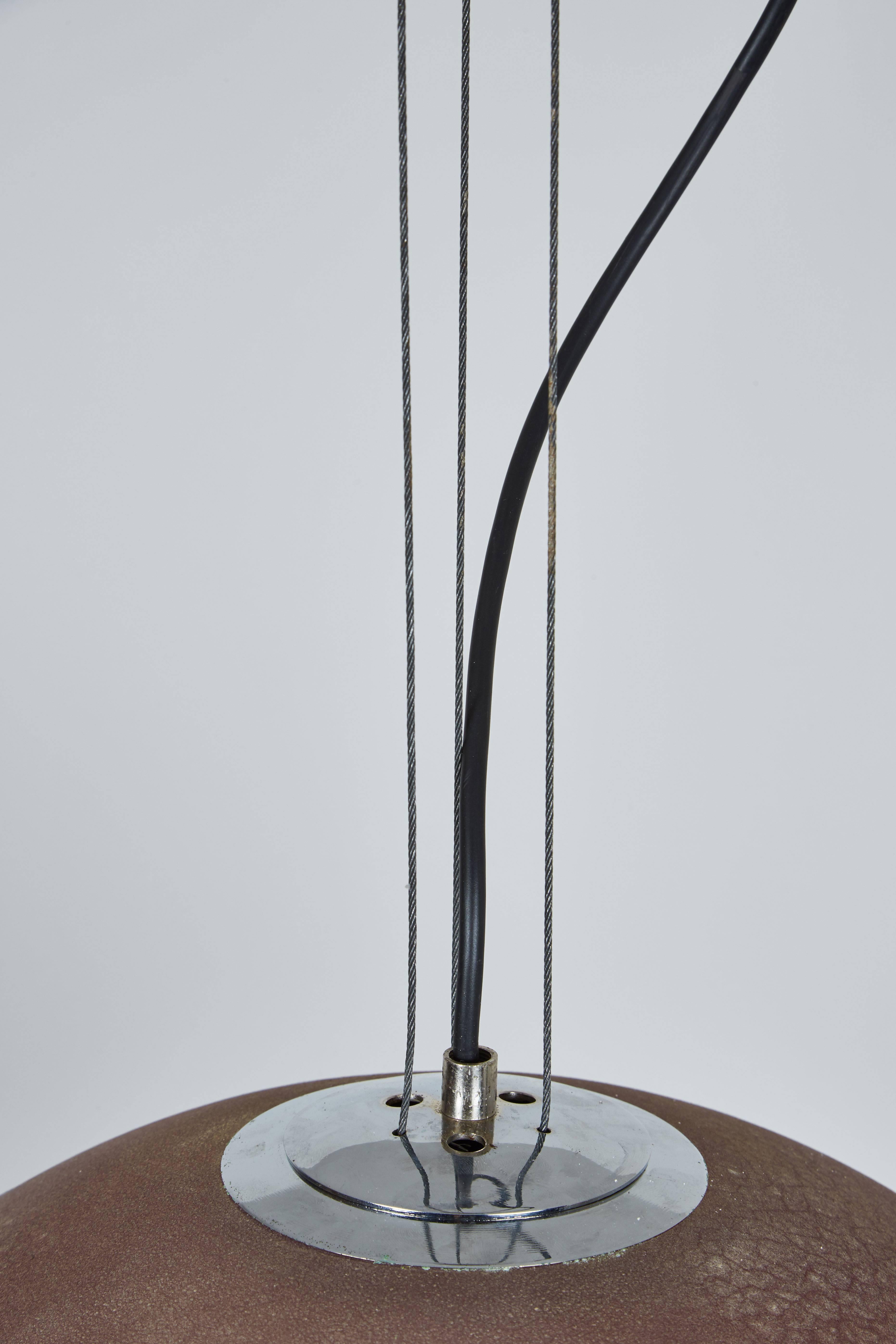 Scavo Murano Glass Pendant by Alfredo Barbini 2