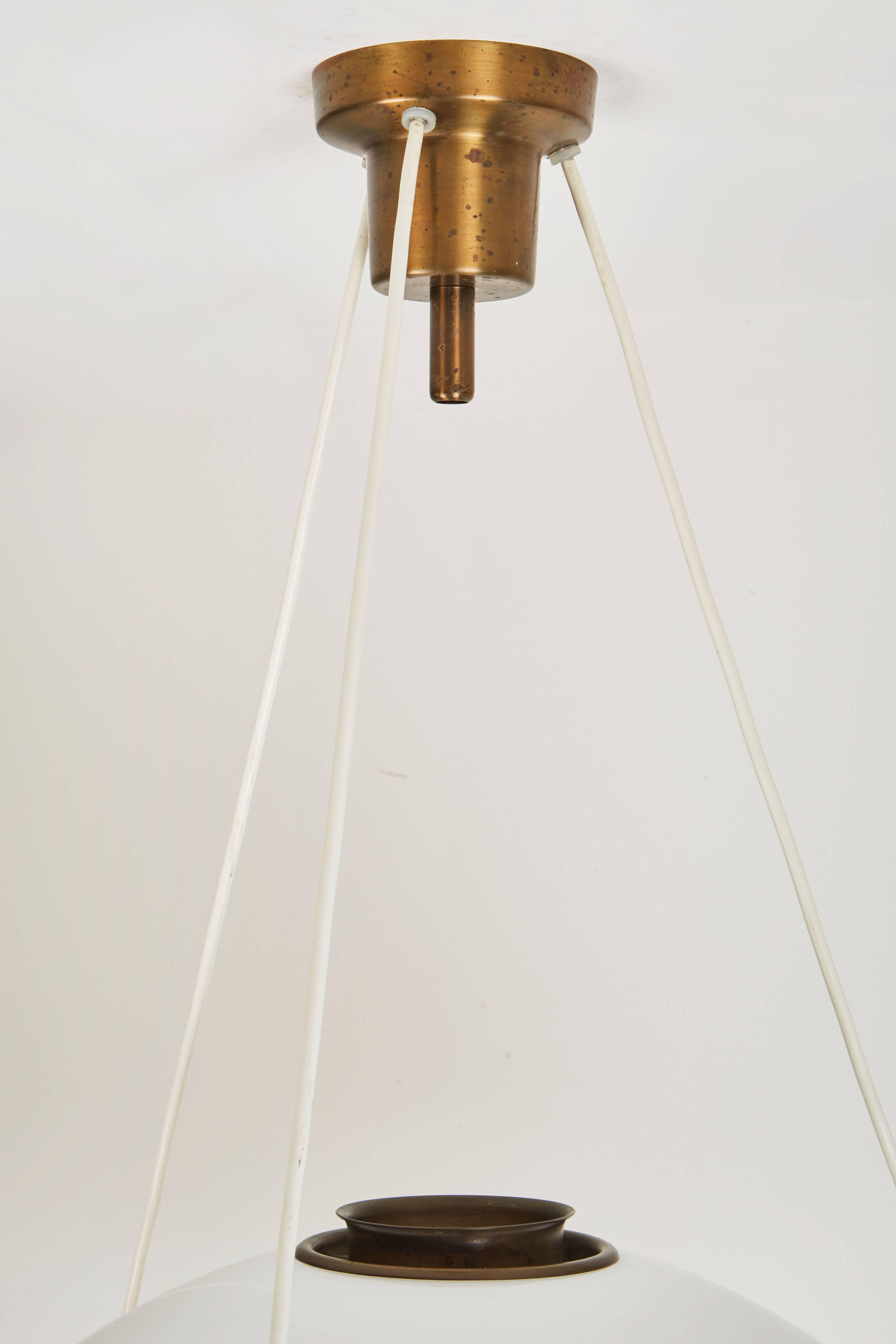 Suspension Light by Hans-Agne Jakobsson for Markyard In Excellent Condition In Los Angeles, CA