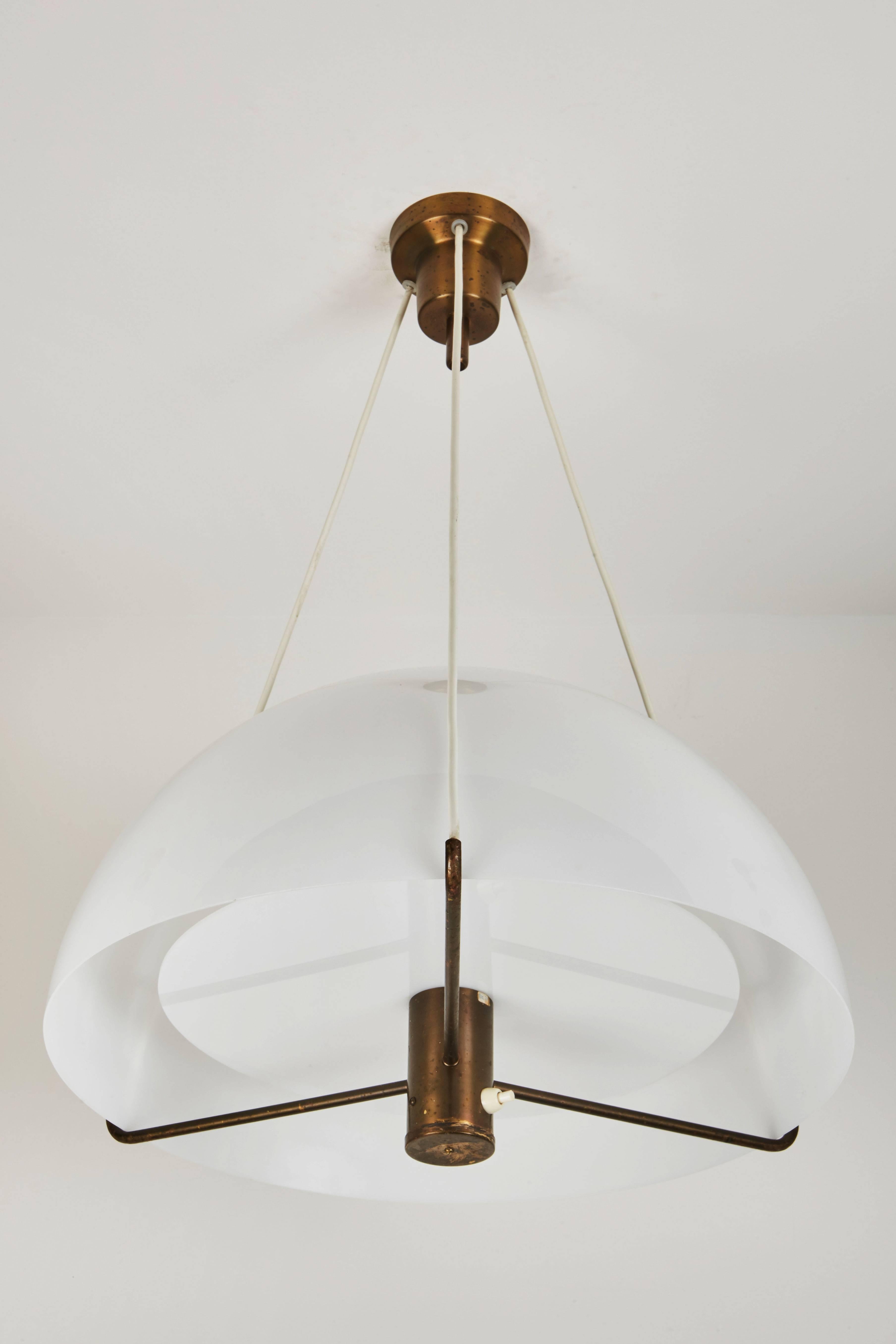 Mid-Century Modern Suspension Light by Hans-Agne Jakobsson for Markyard