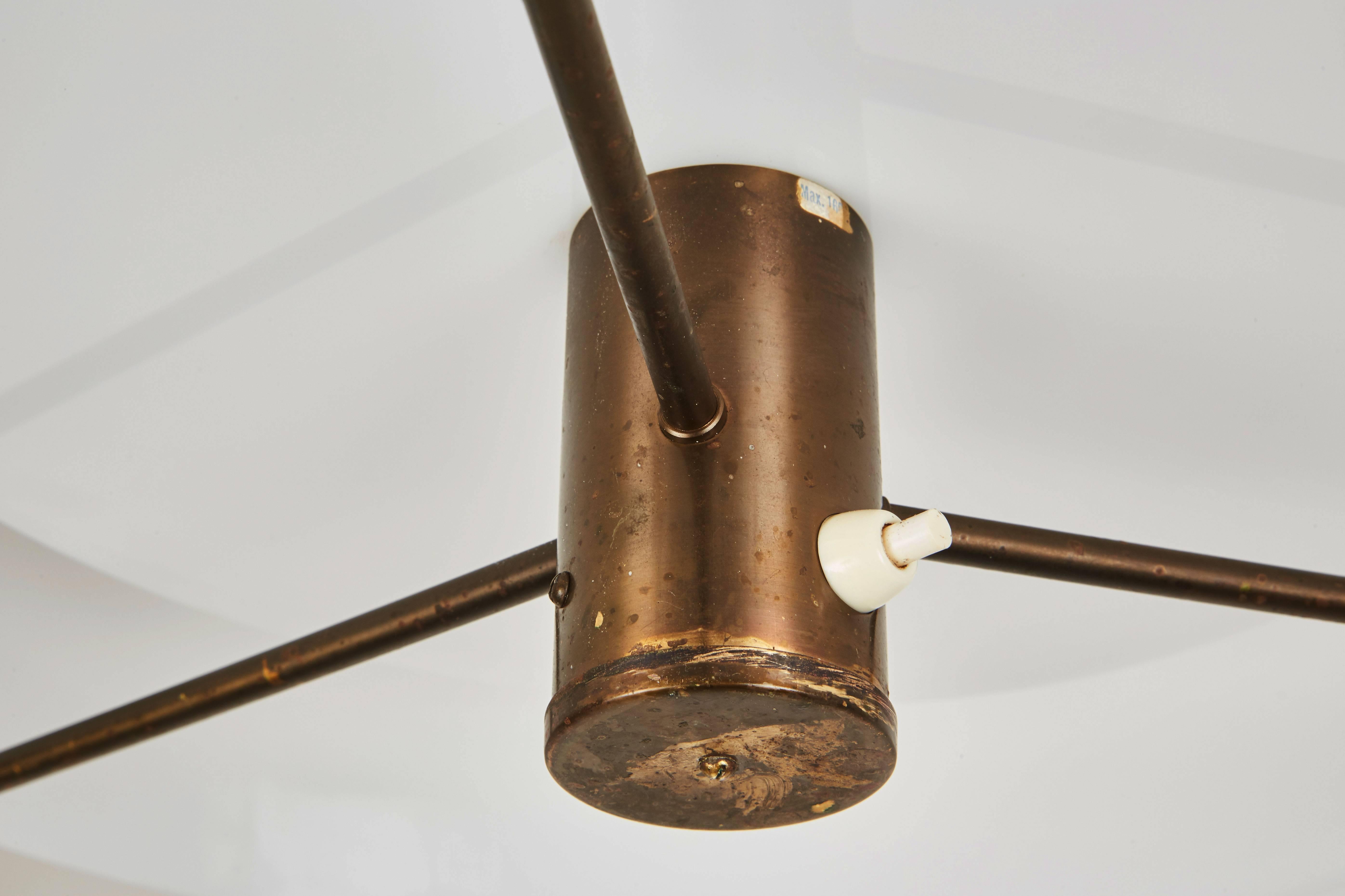 Metal Suspension Light by Hans-Agne Jakobsson for Markyard