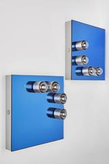 Pair of Mirror Sconces by Reggiani