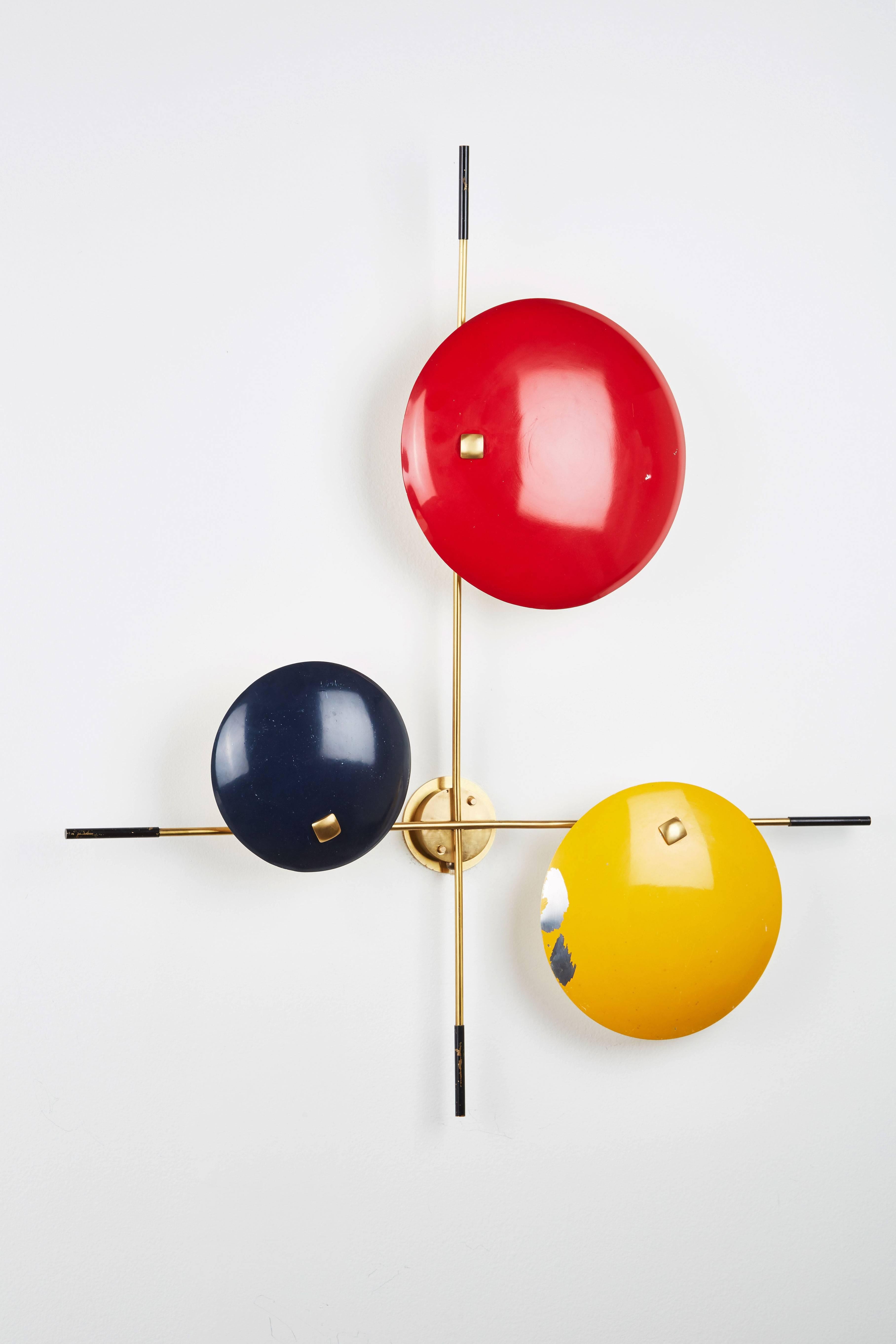 Mid-Century Modern Bruno Gatta Wall Lamp by Stilnovo
