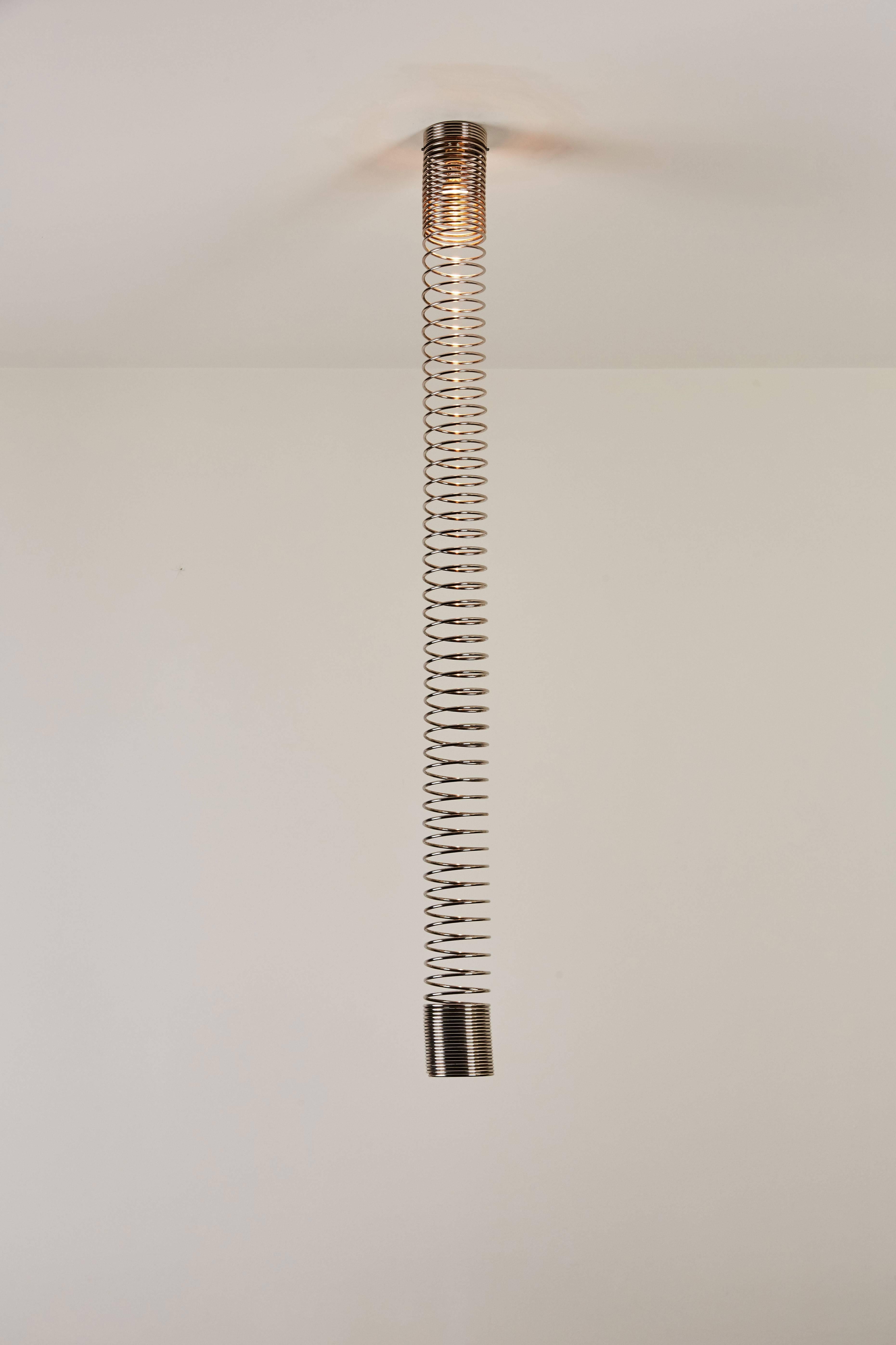 Mid-Century Modern Collection of Spirali Lights by Angelo Mangiarotti For Sale