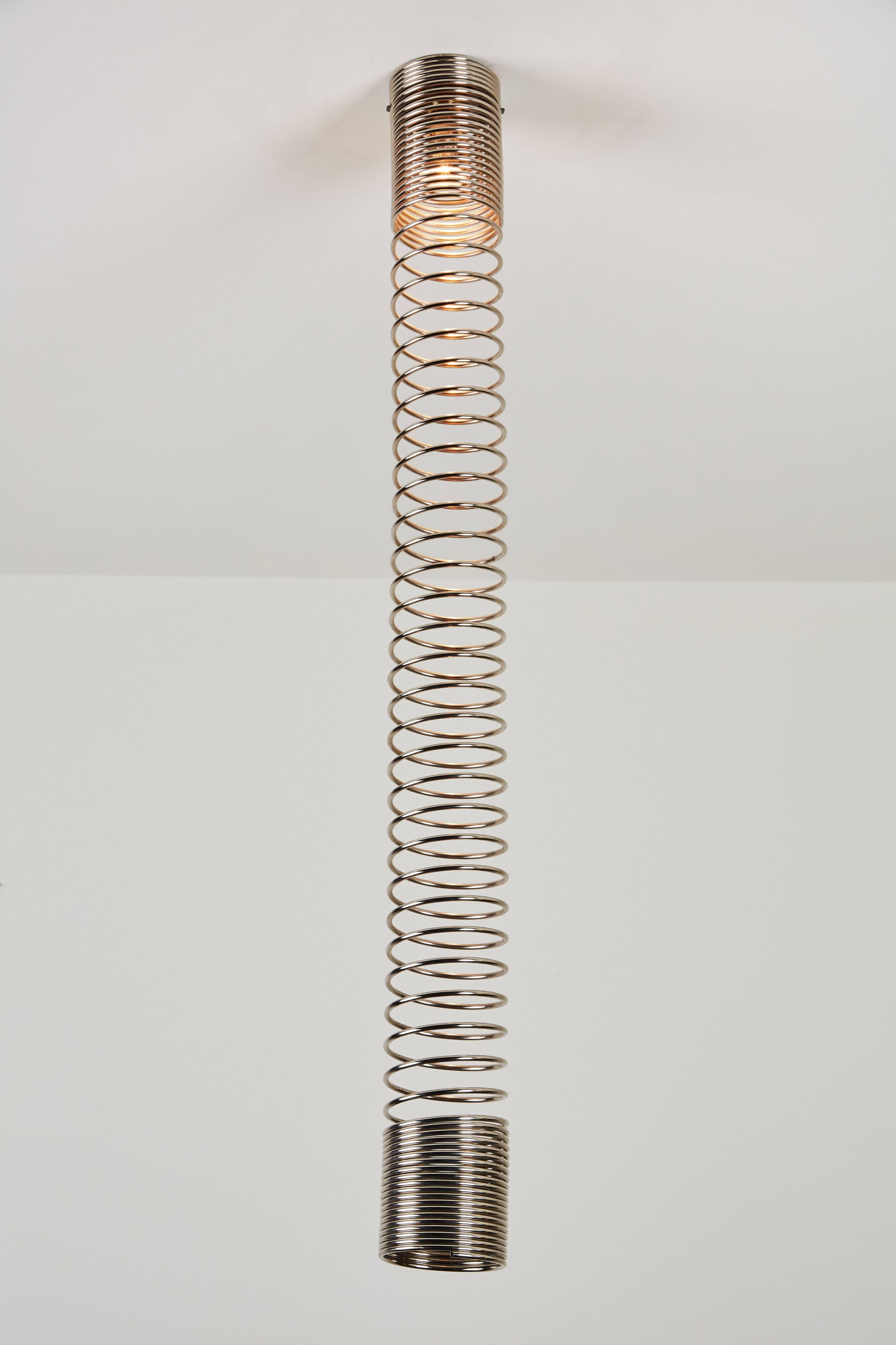 Italian Collection of Spirali Lights by Angelo Mangiarotti For Sale