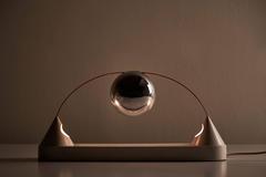 Rara lámpara de sobremesa "Mercurio" de Peppe de Giuli para Sirrah