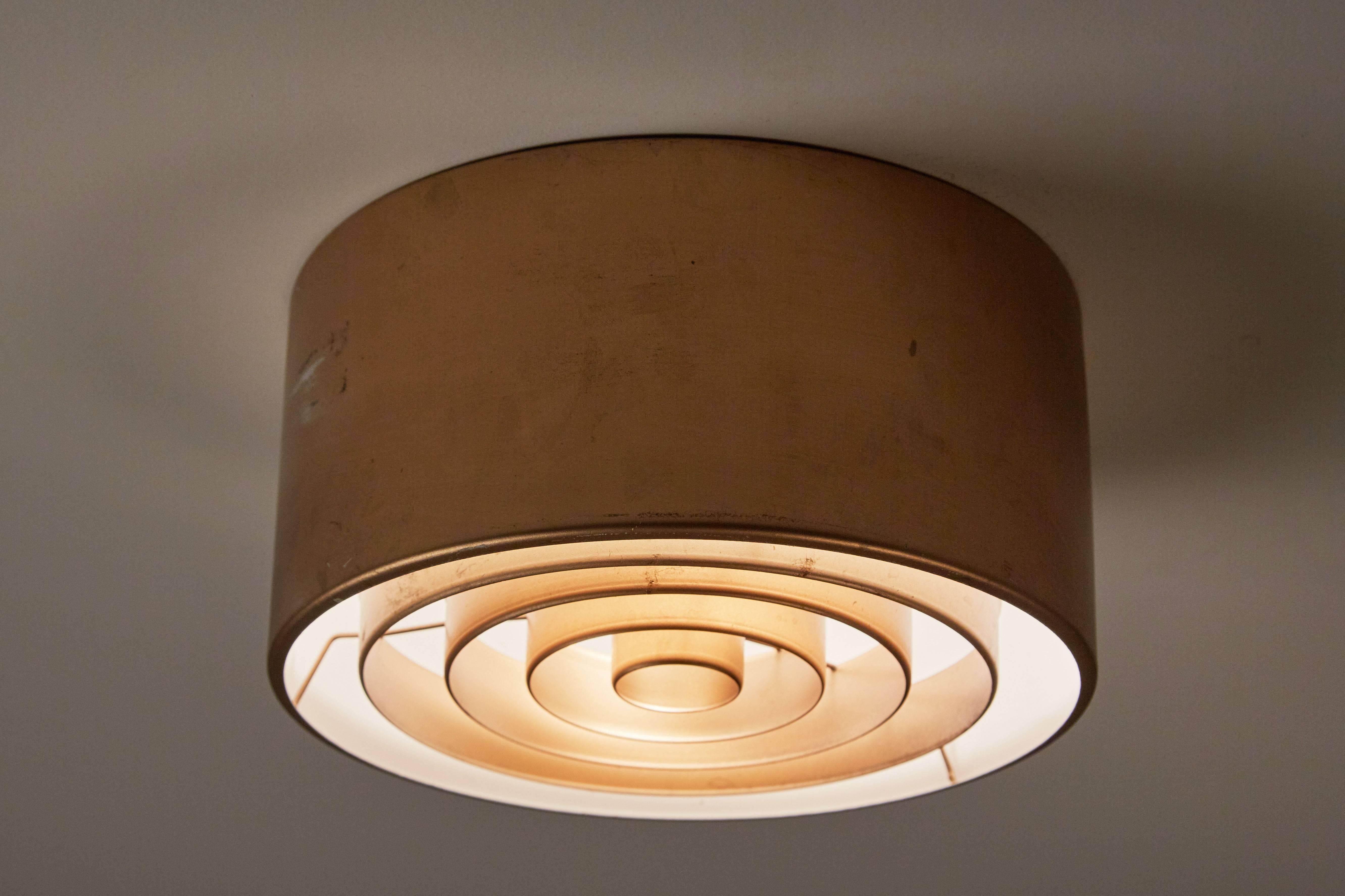 Mid-Century Modern Two Model 971-135/25 Ceiling Lights by Yki Nummi for Stockmann Orno
