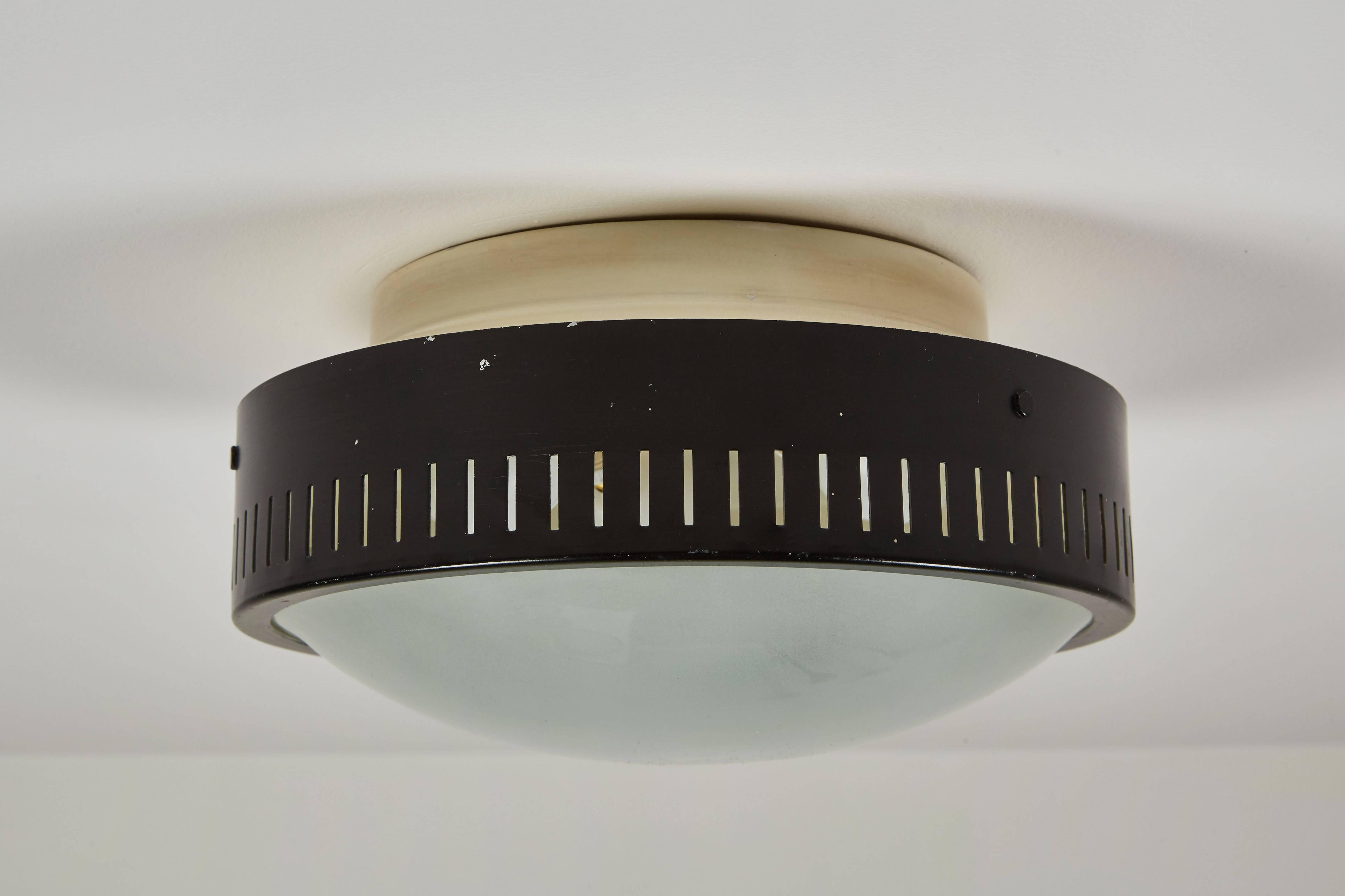 Three Flush Mount Ceiling Lights by Stilnovo 1