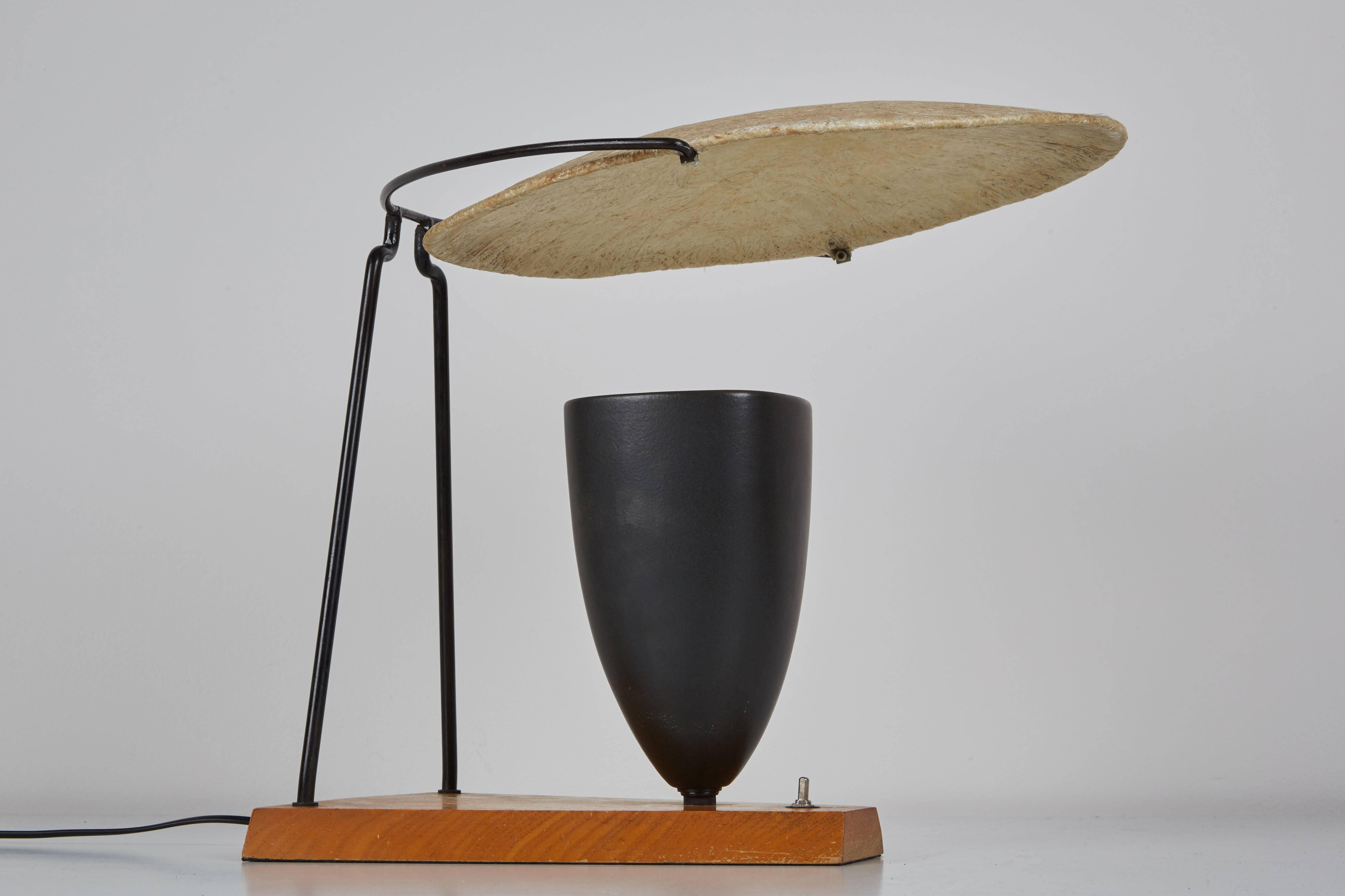 Mid-Century Modern Control Table Lamp by Mitchell Bobrick