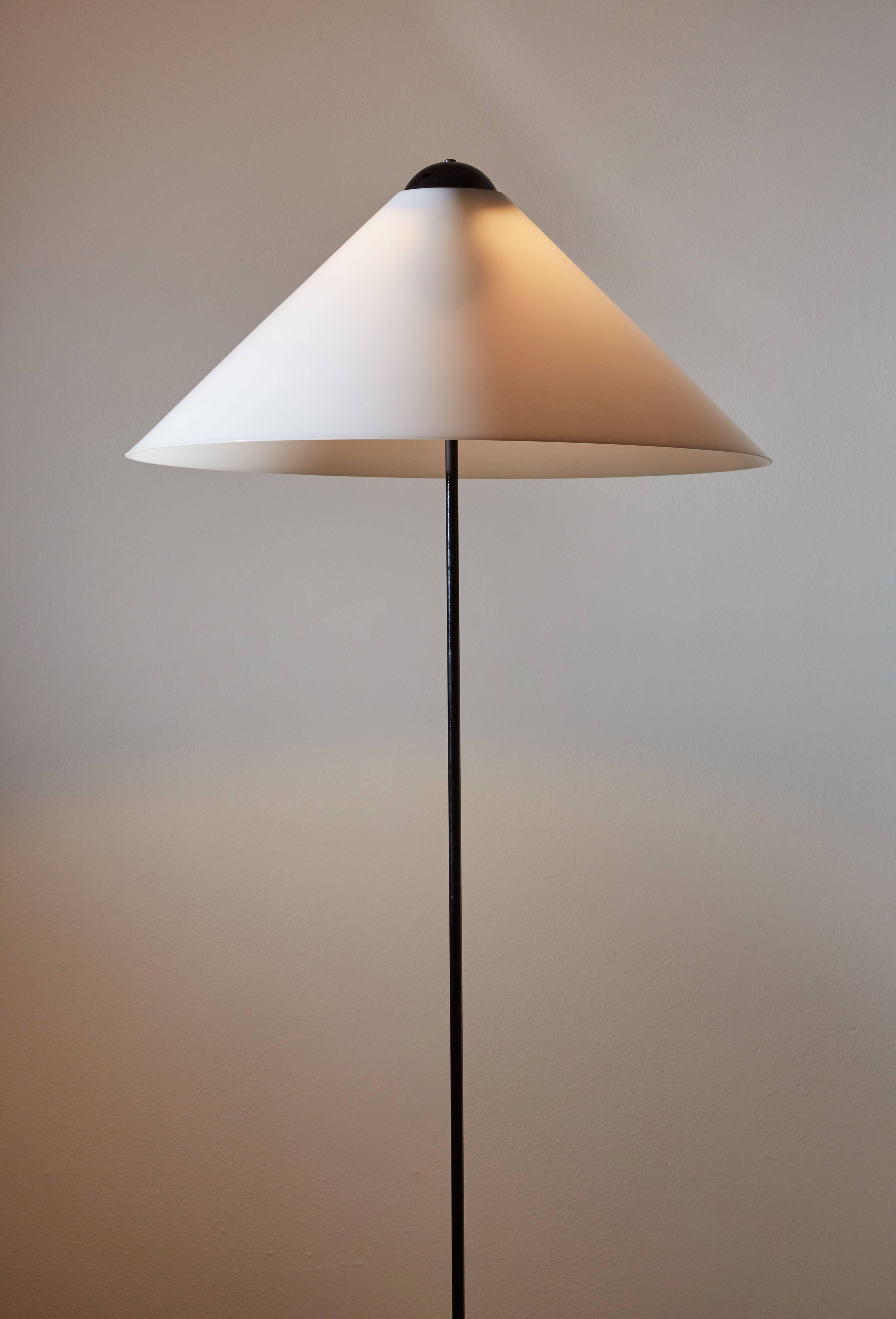 Mid-Century Modern Rare lampadaire en forme de neige de Vico Magistretti pour O-luce en vente