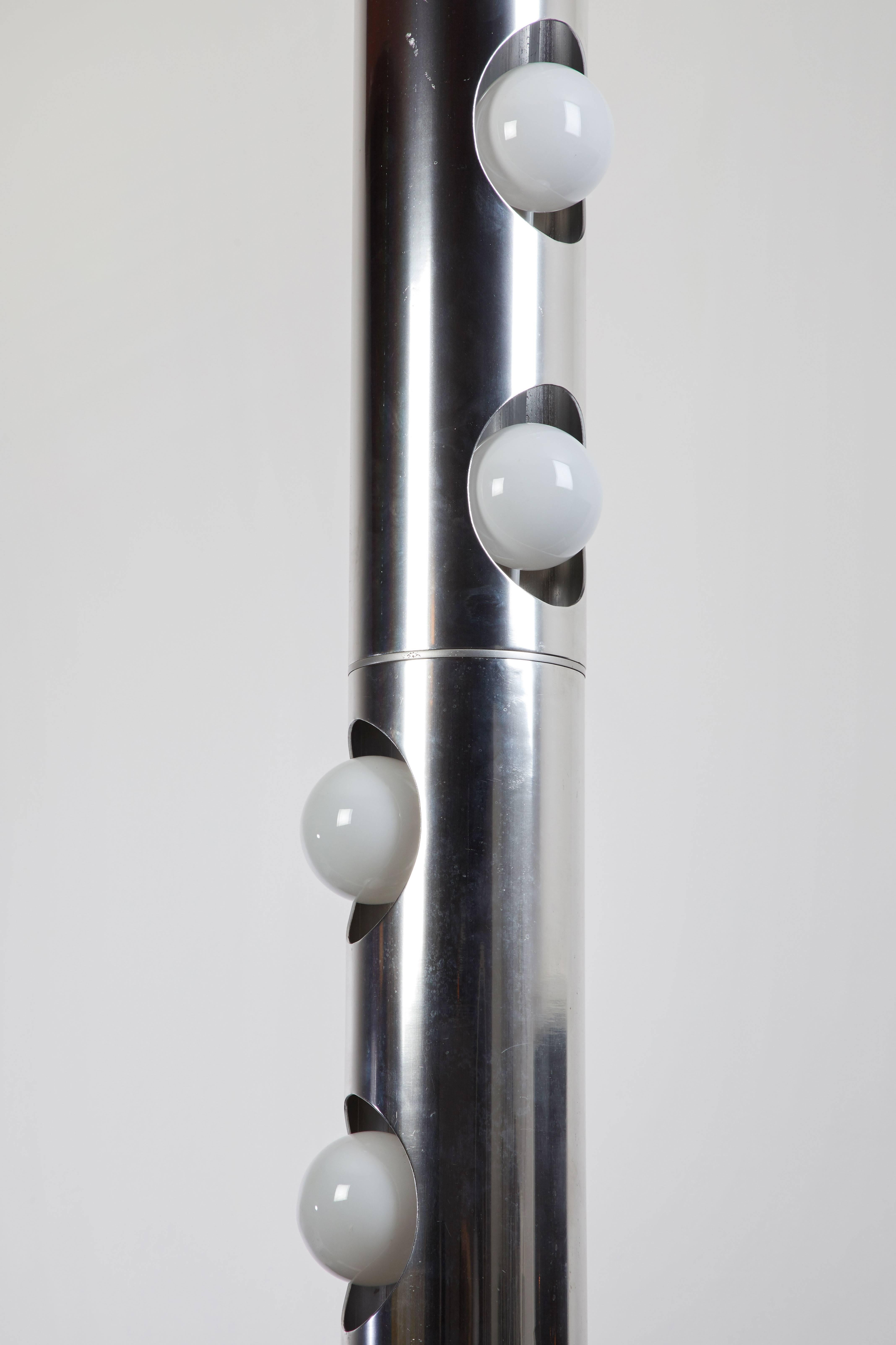 Mid-20th Century Tubular Pendant by Reggiani