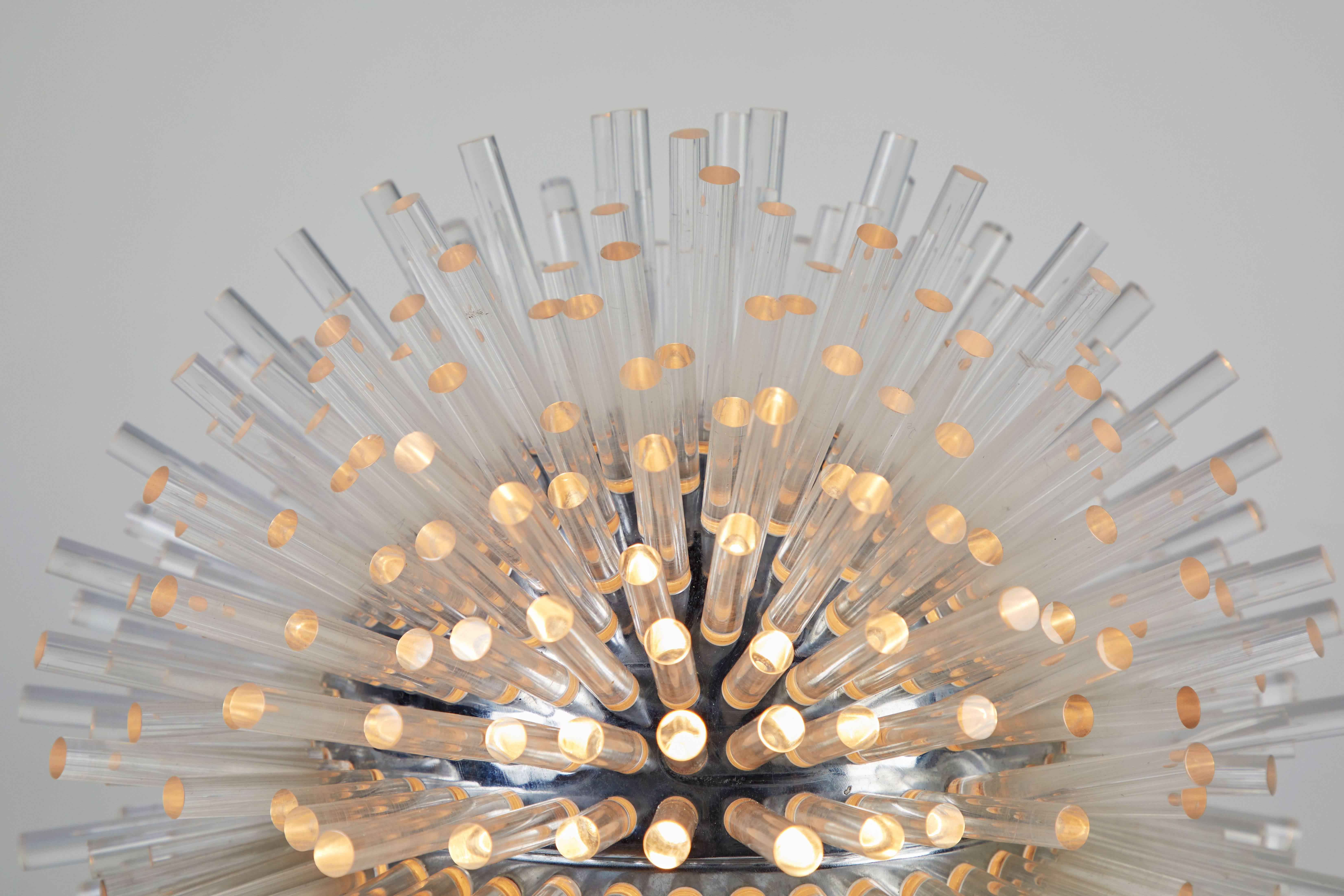Metal Rare Table Lamp by Marzio Cecchi