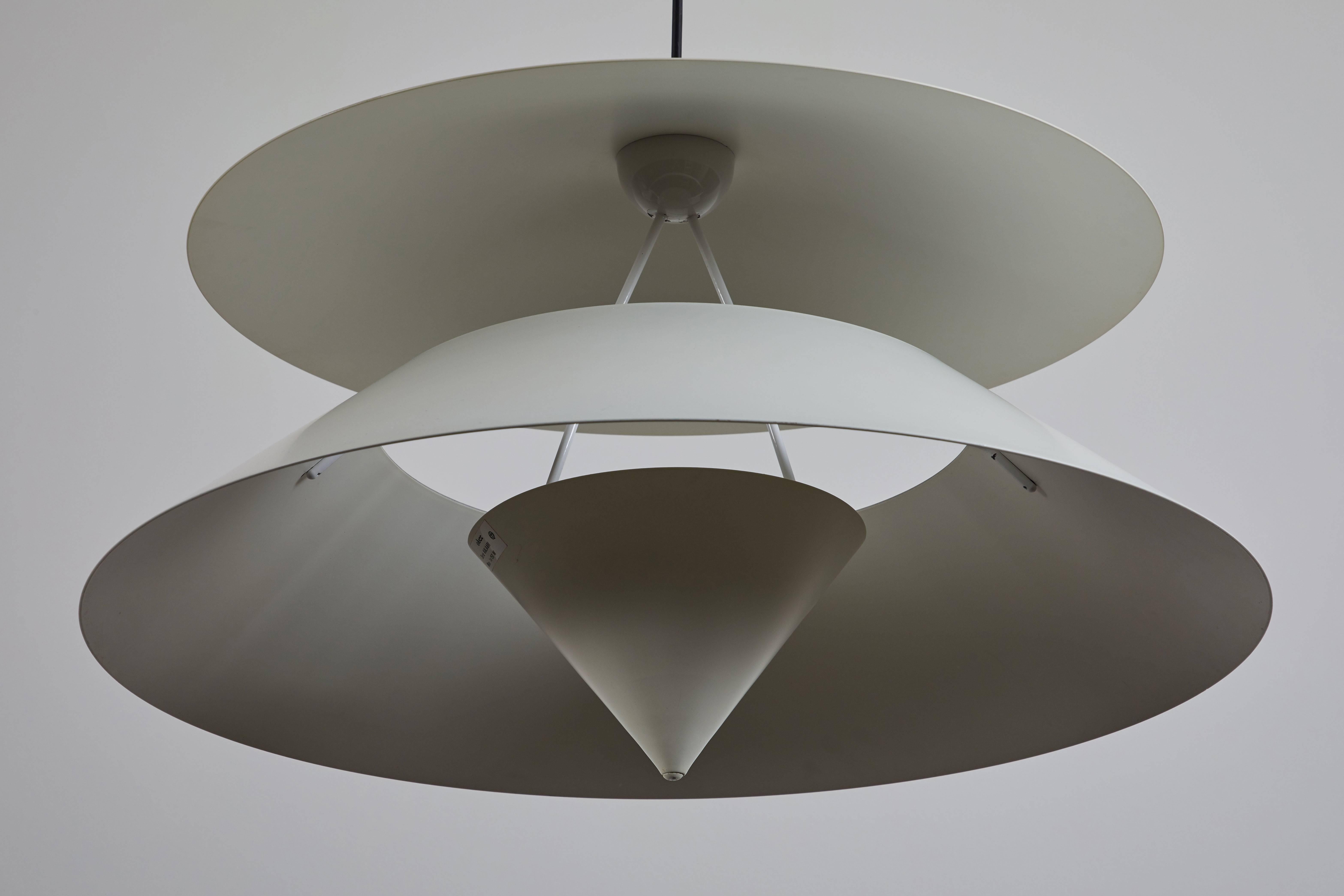 Late 20th Century Akaari Pendant Light by Vico Magistretti for Oluce