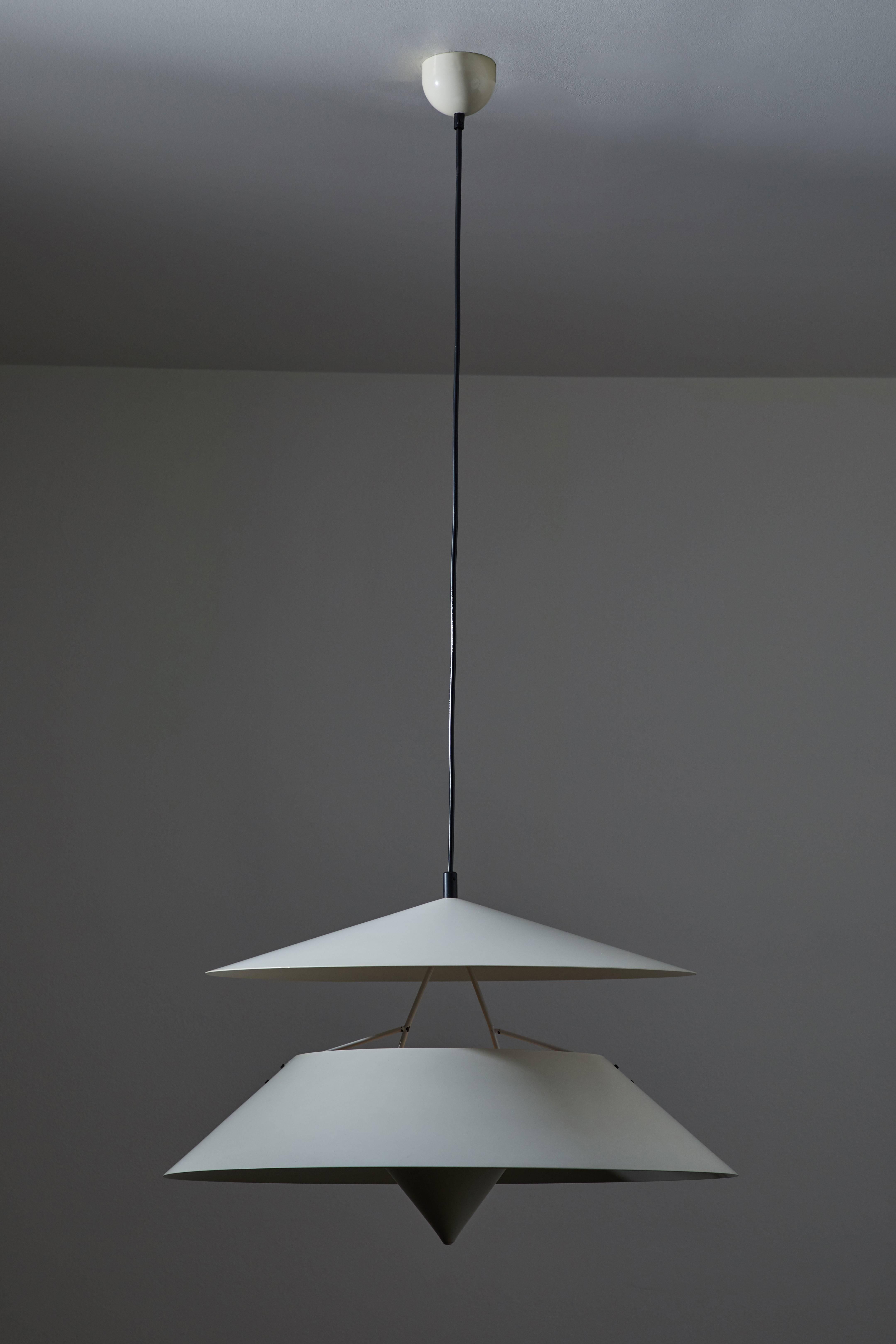 Mid-Century Modern Akaari Pendant Light by Vico Magistretti for Oluce