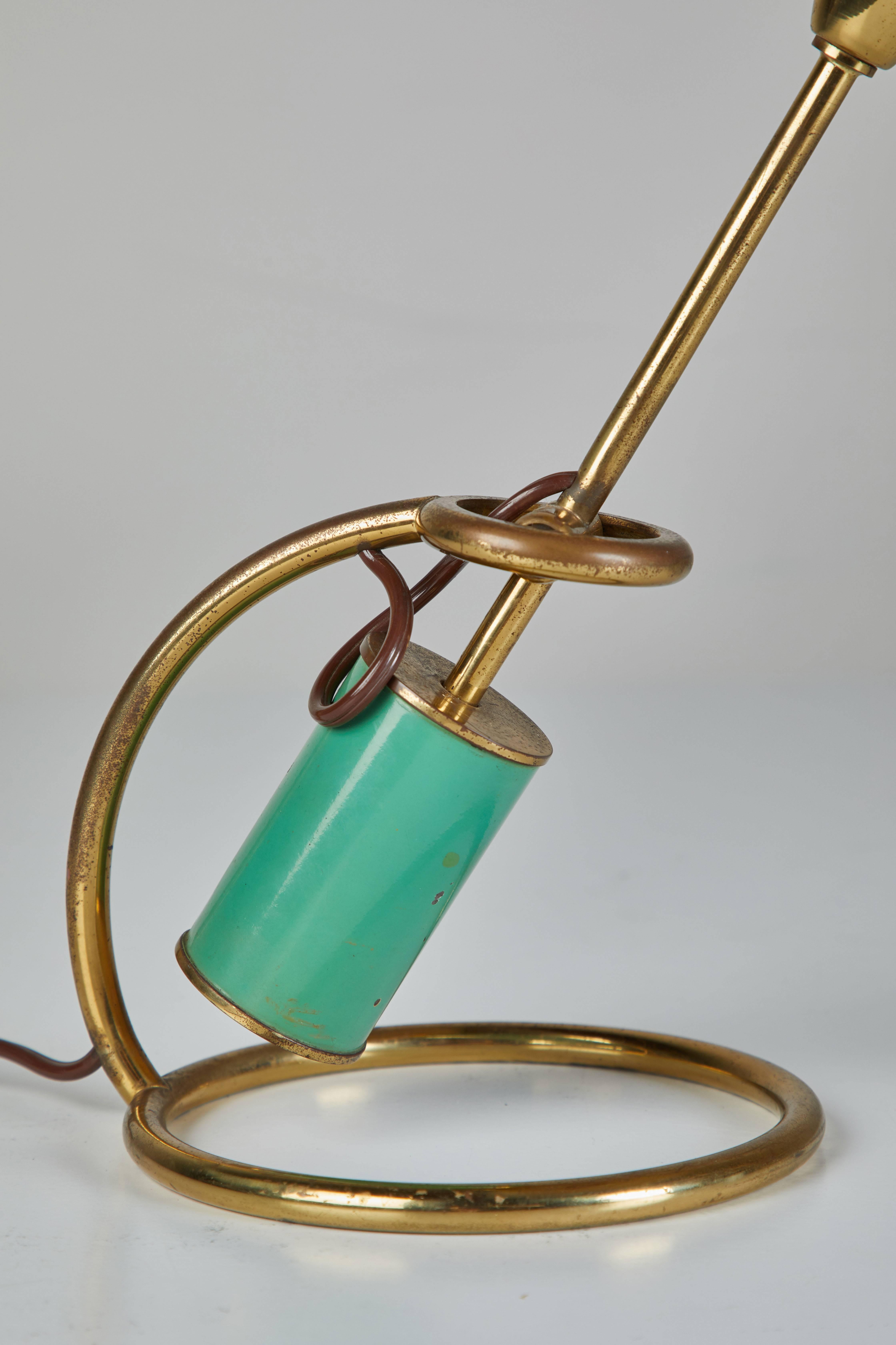 Table Lamp by Angelo Lelli for Arredoluce In Excellent Condition In Los Angeles, CA