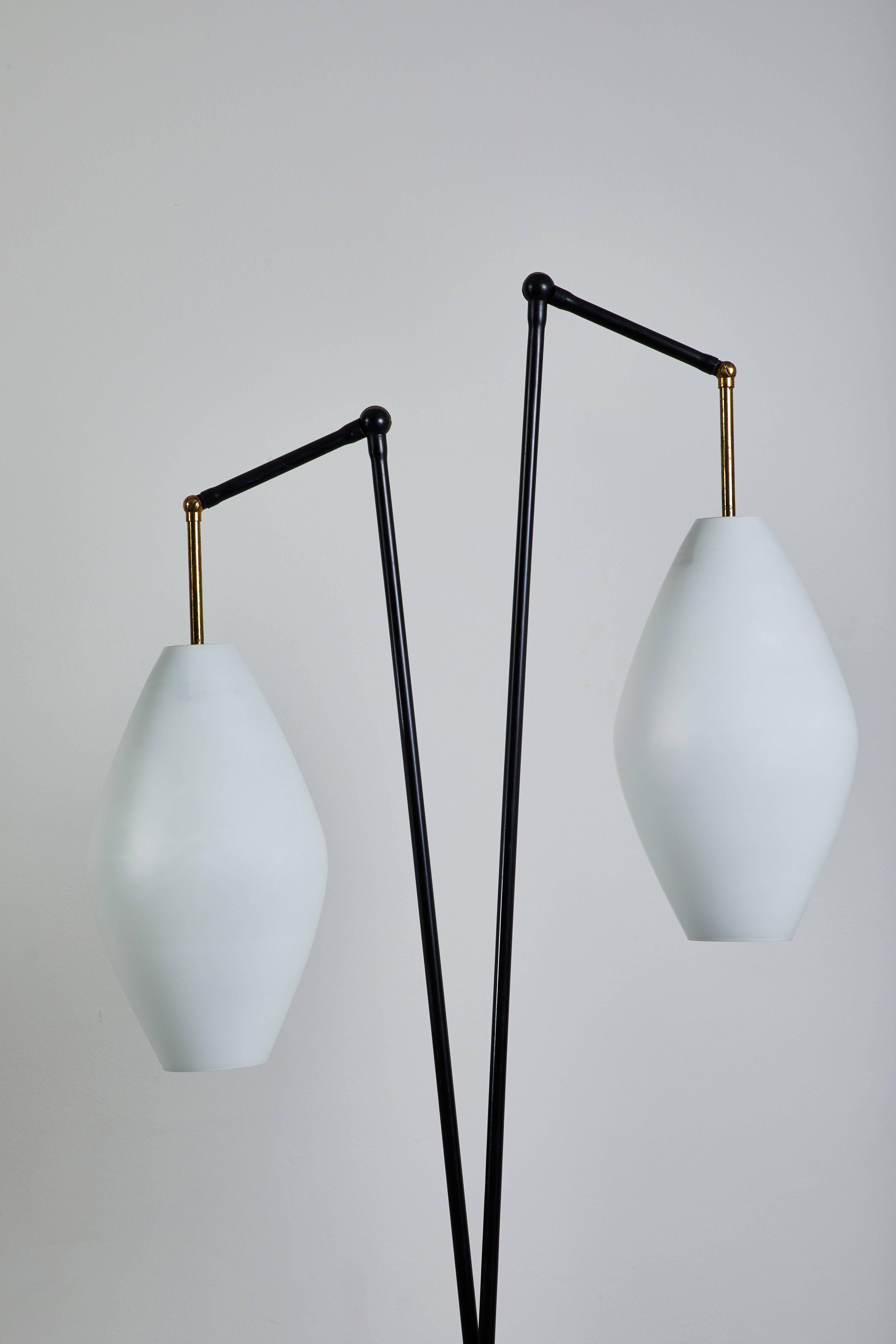 Metal Floor Lamp by Stilnovo