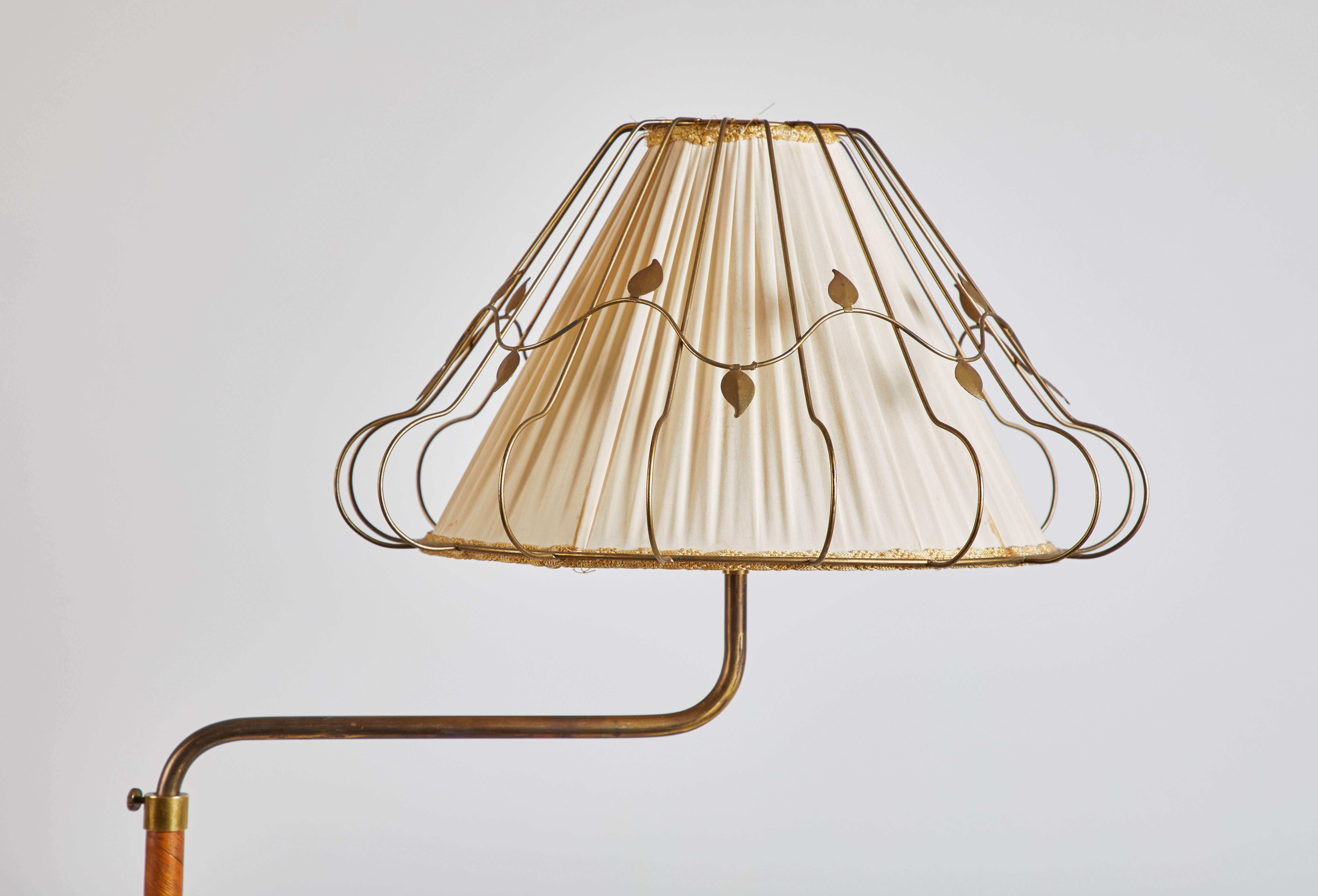 Early 20th Century Rare Swedish Floor Lamp