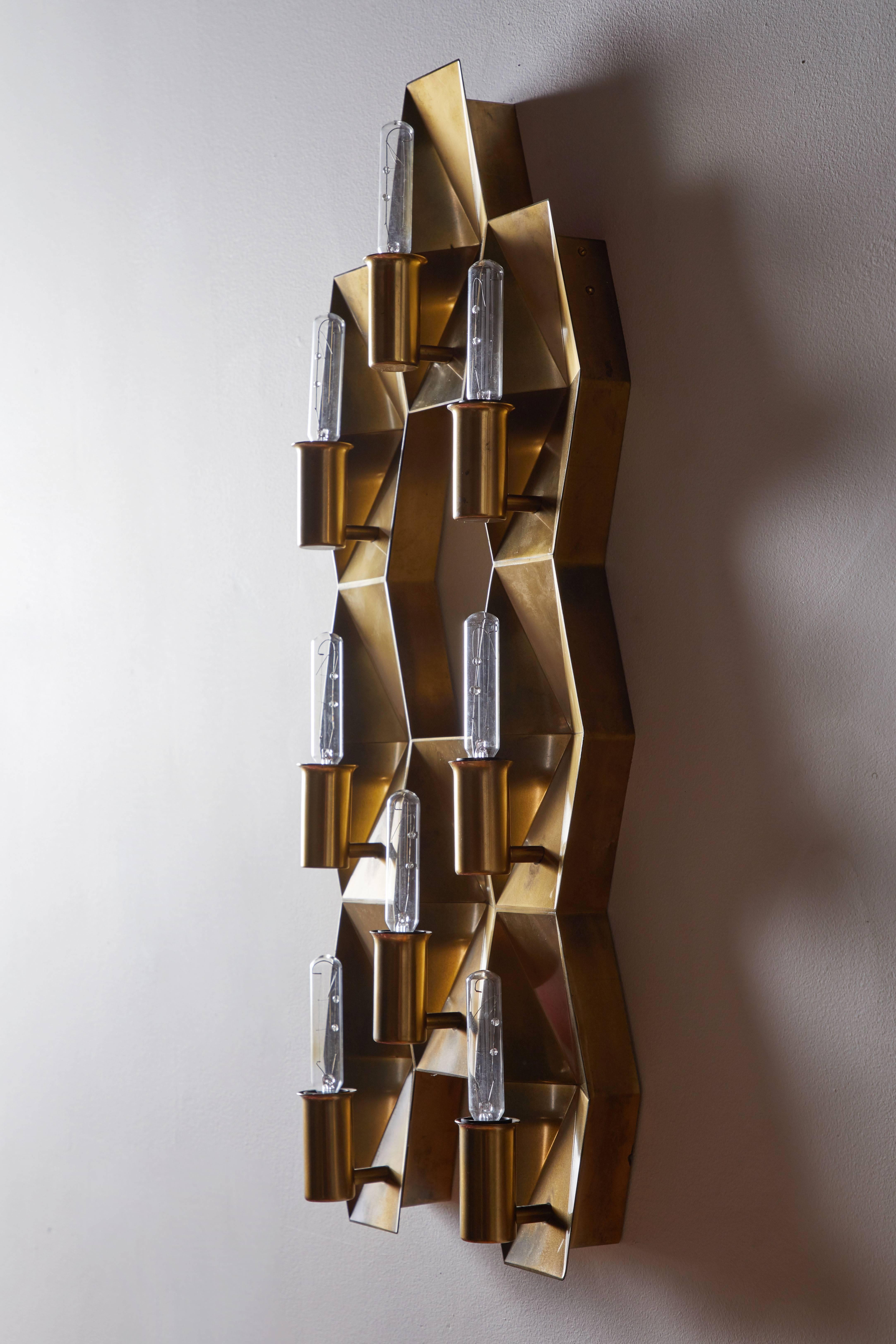 Brass Two Wall Lights by Fog & Mørup