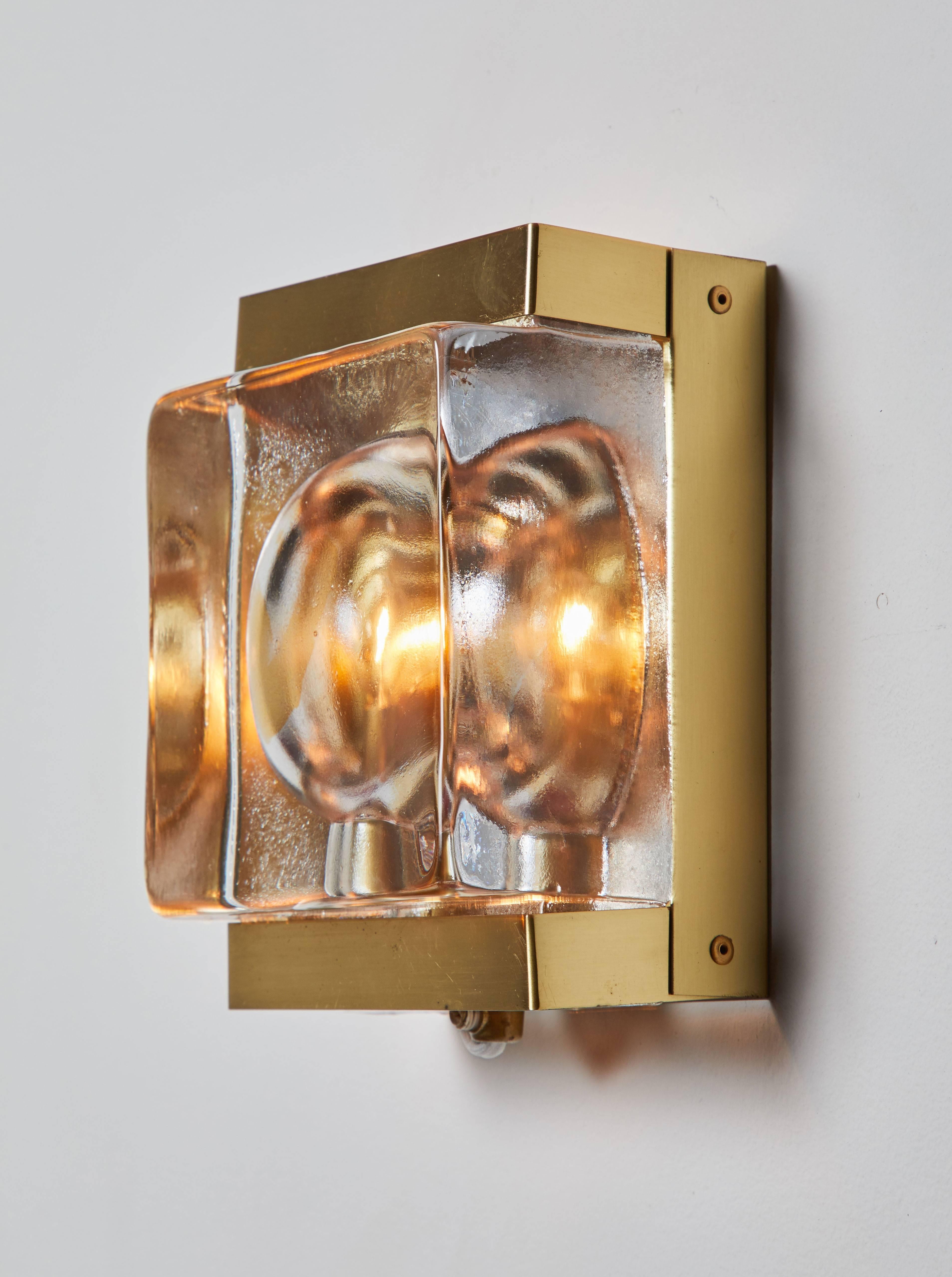 Mid-Century Modern Two Sconces by Vitrika