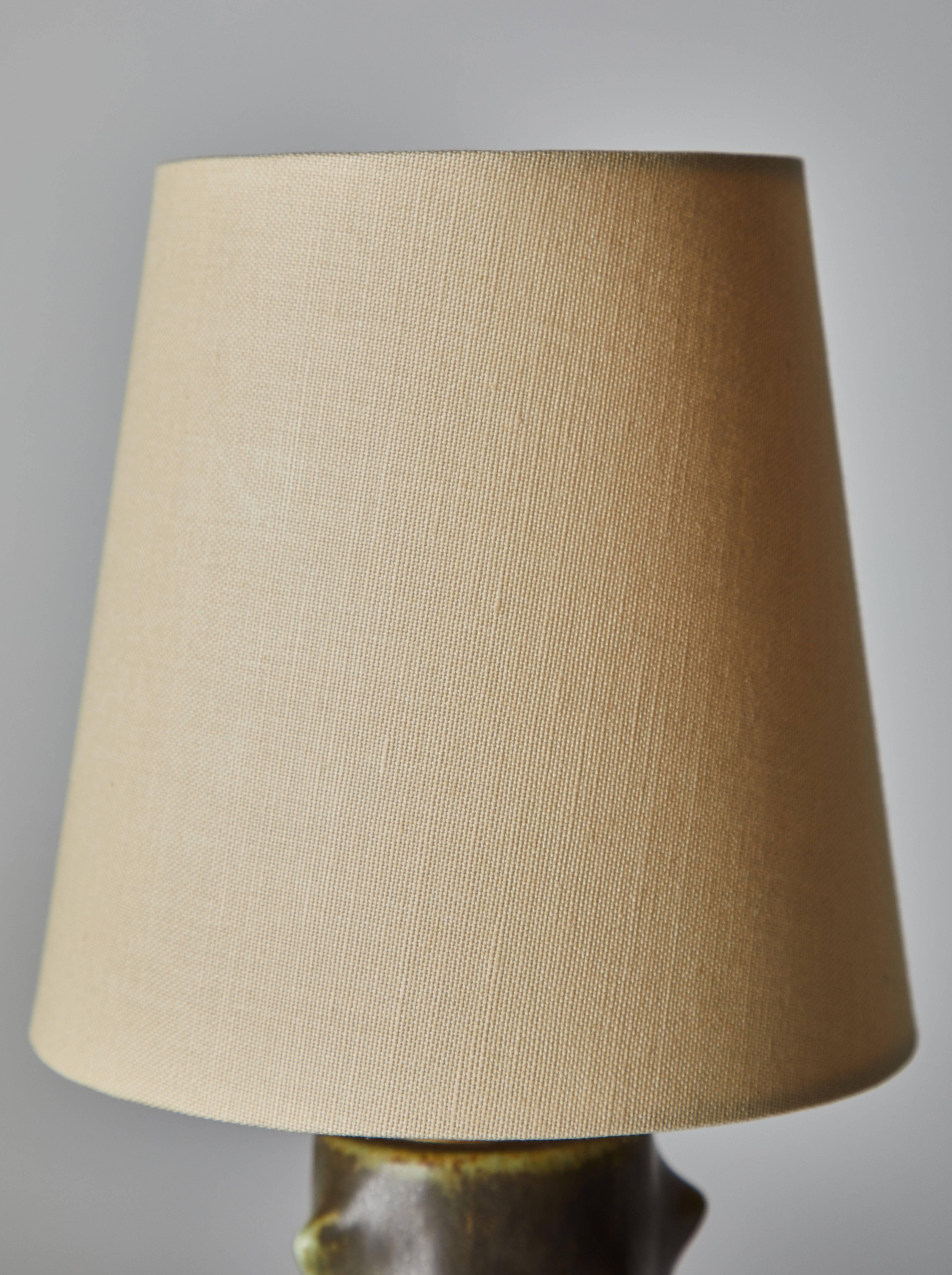 Mid-20th Century Knud Basse Table Lamp by Michael Andersen & Son