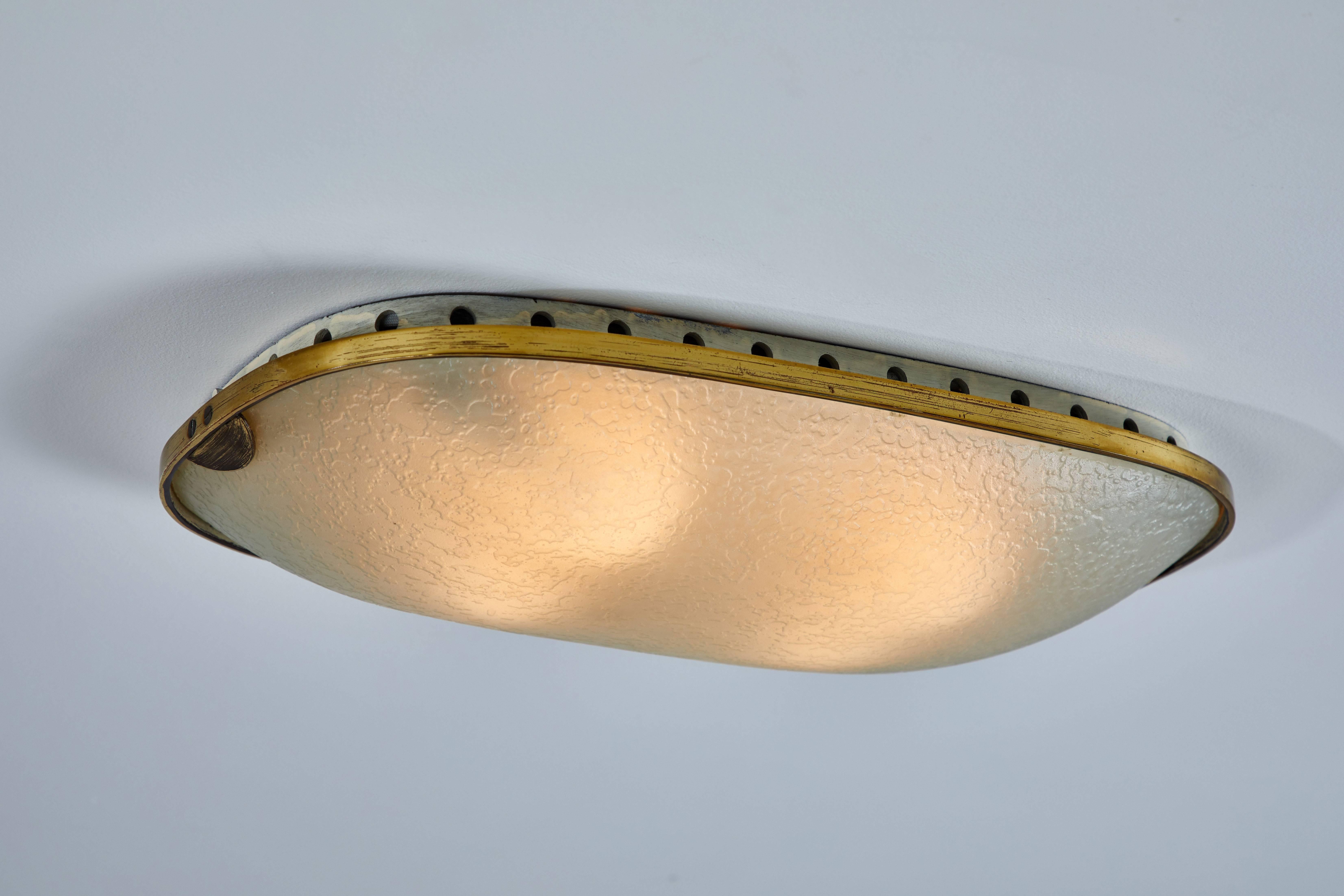 One Wall/ Ceiling Light by Fontana Arte In Good Condition In Los Angeles, CA