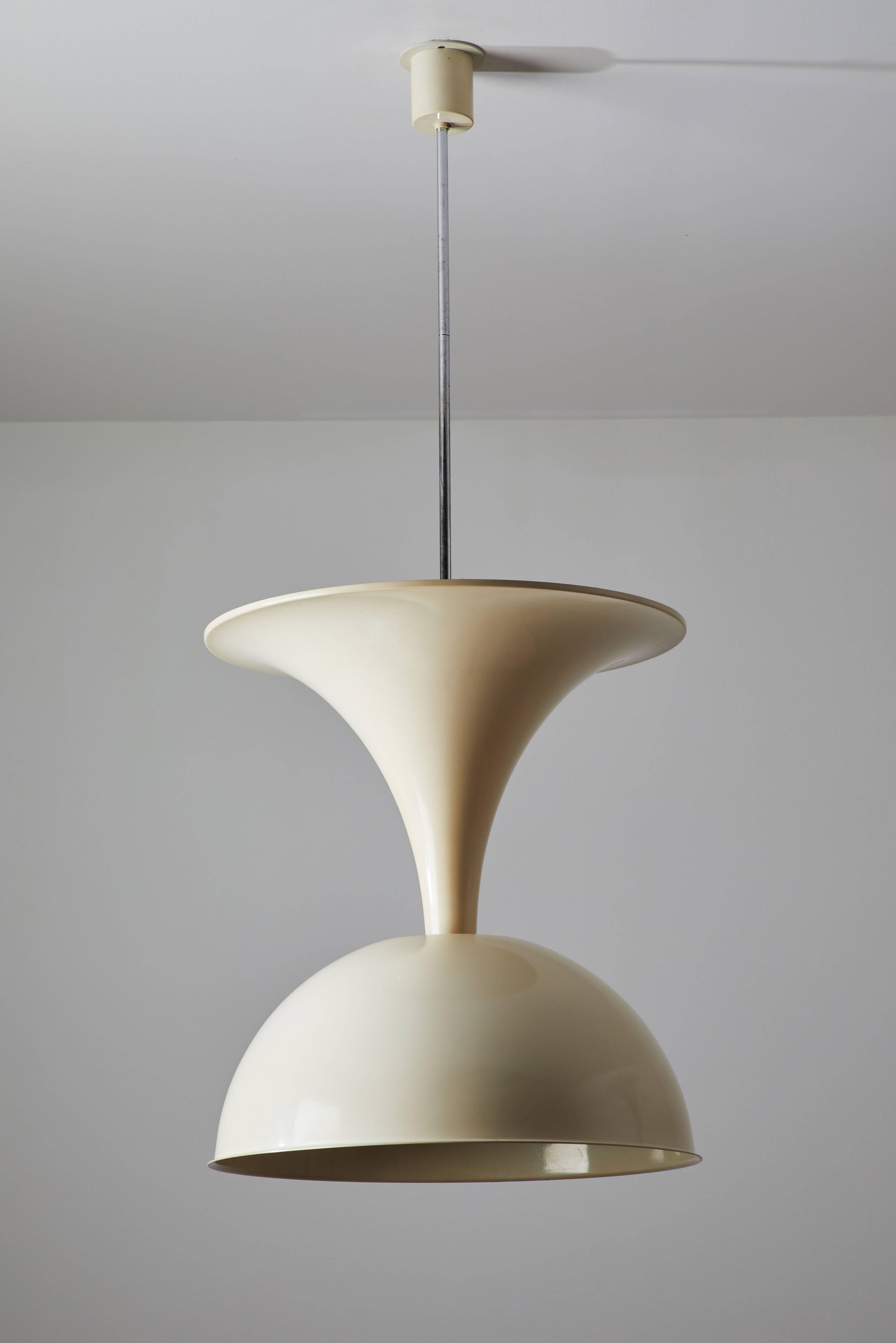 Italian Large Suspension Light by Valenti