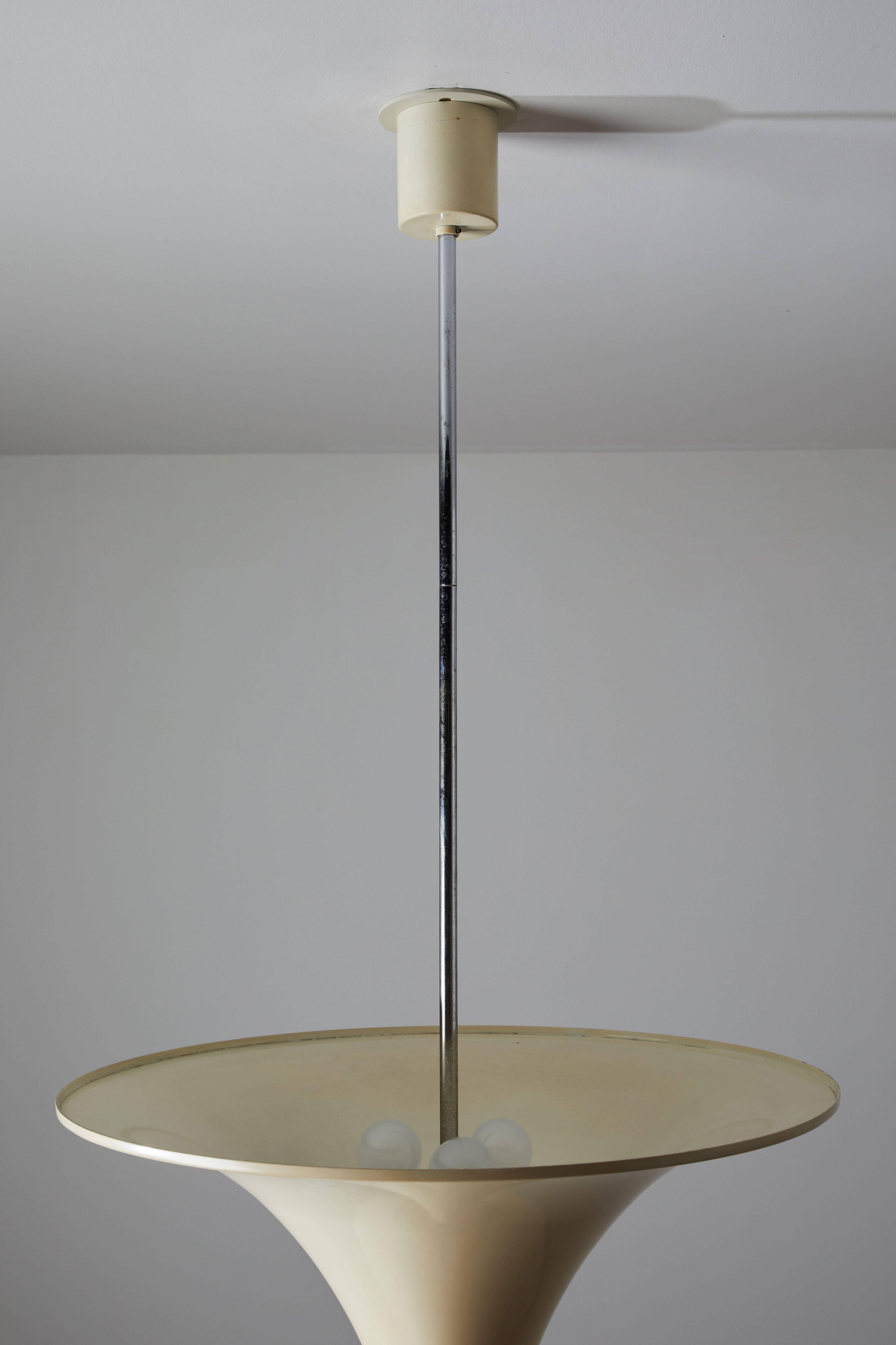 Late 20th Century Large Suspension Light by Valenti