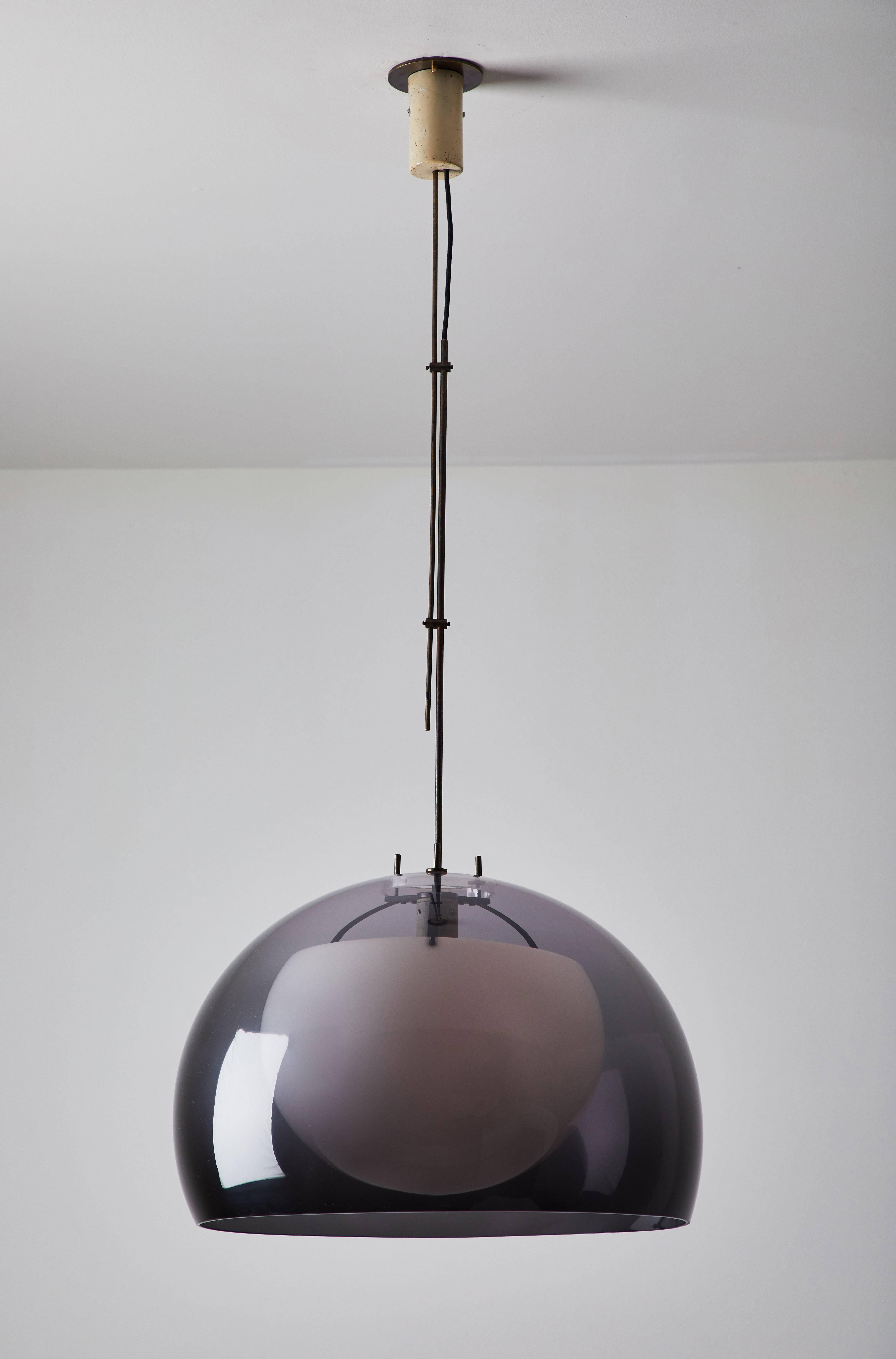 Italian Pendant Lamp by Tito Agnoli for Oluce