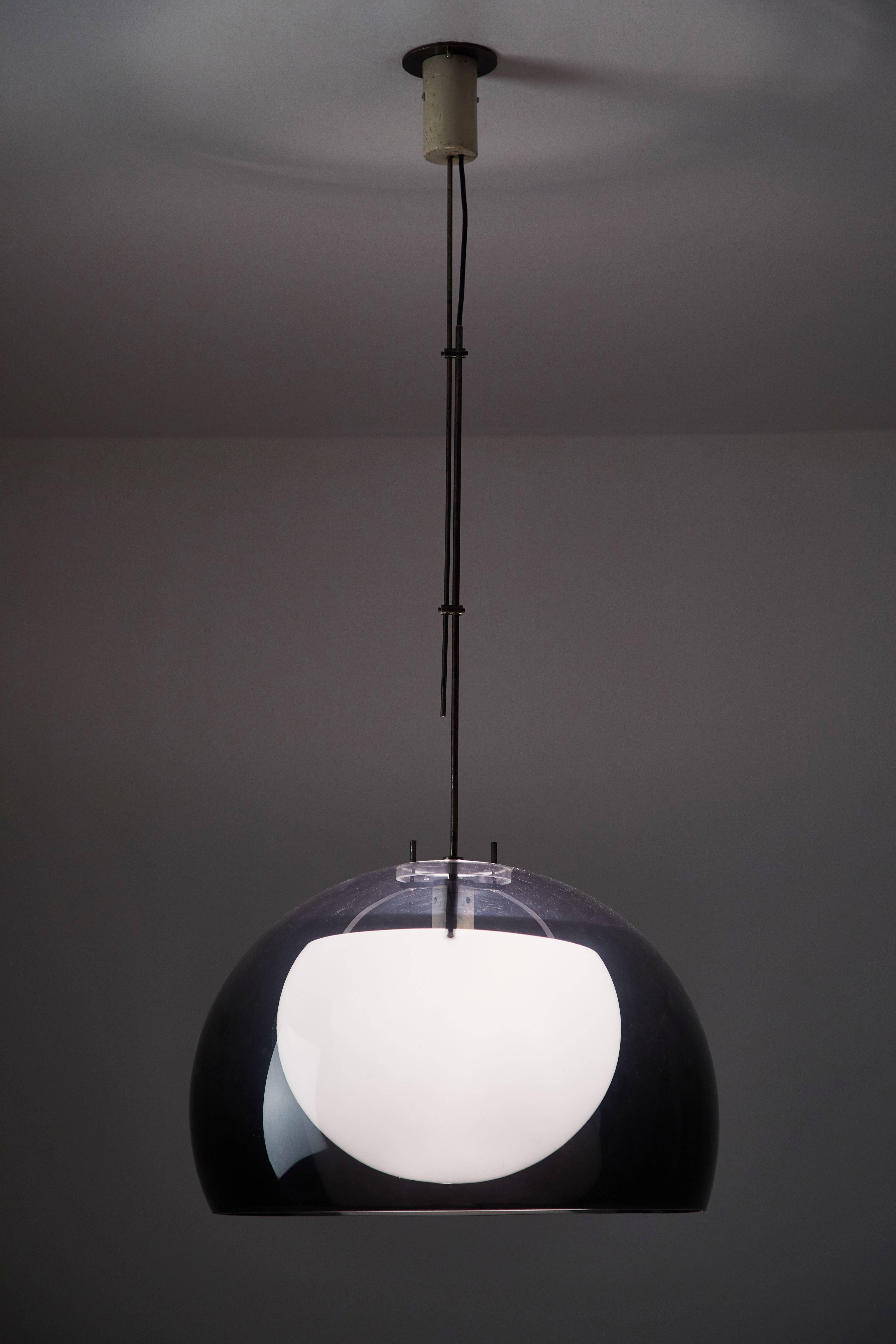 Pendant Lamp by Tito Agnoli for Oluce In Good Condition In Los Angeles, CA