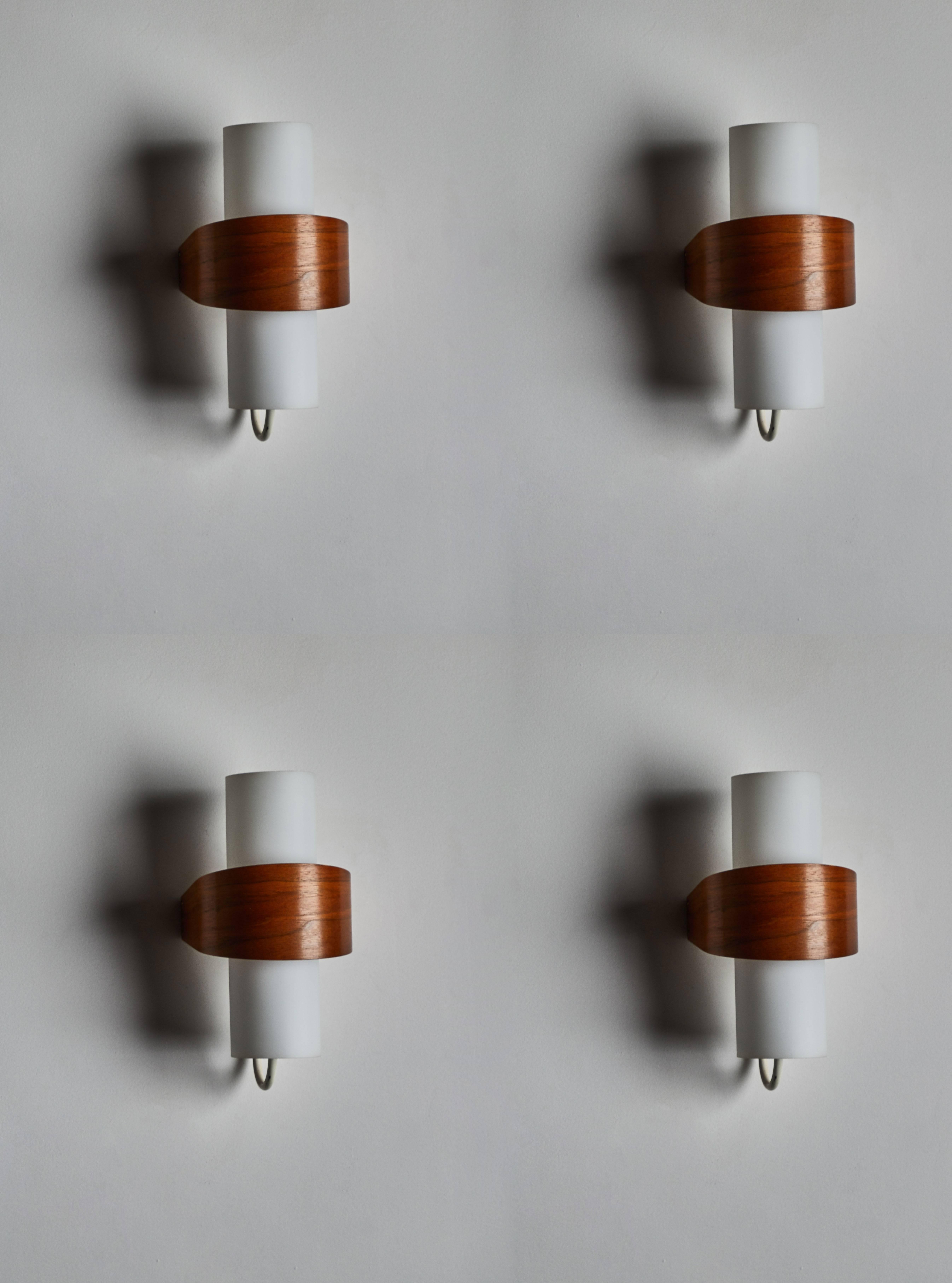 Dutch Four NX40 Wall Lights by Louis Christaan Kalff for Phillips 