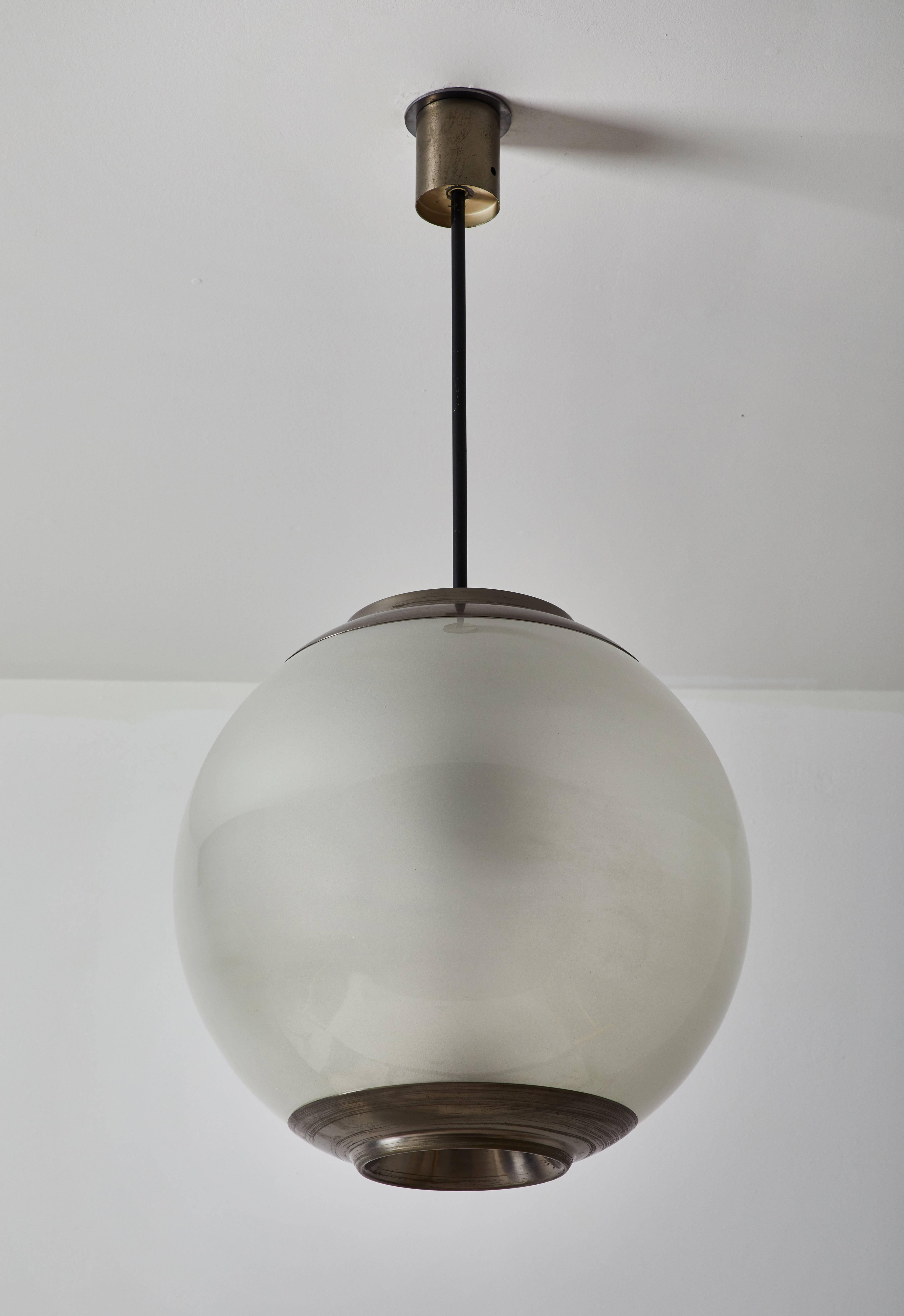 Mid-Century Modern  Large Model LS2 Pendant by Luigi Caccia Dominioni for Azucena