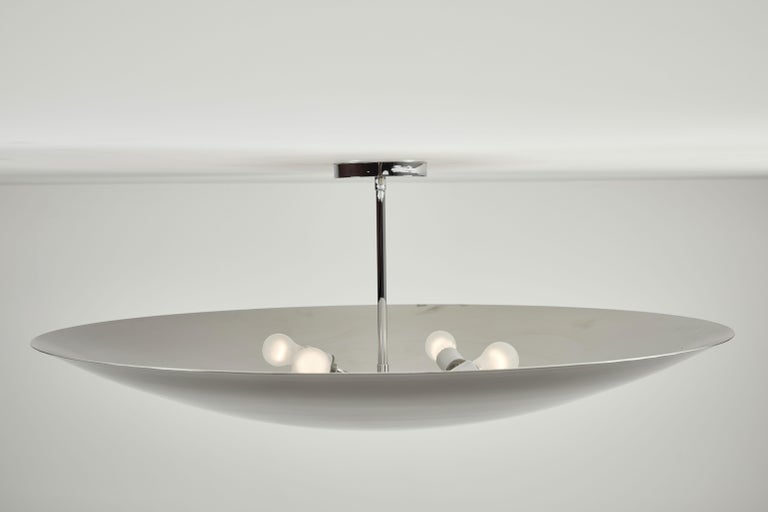 Rewire Custom Ceiling Light For At 1stdibs Plated Rewire Custom Ceiling Light For