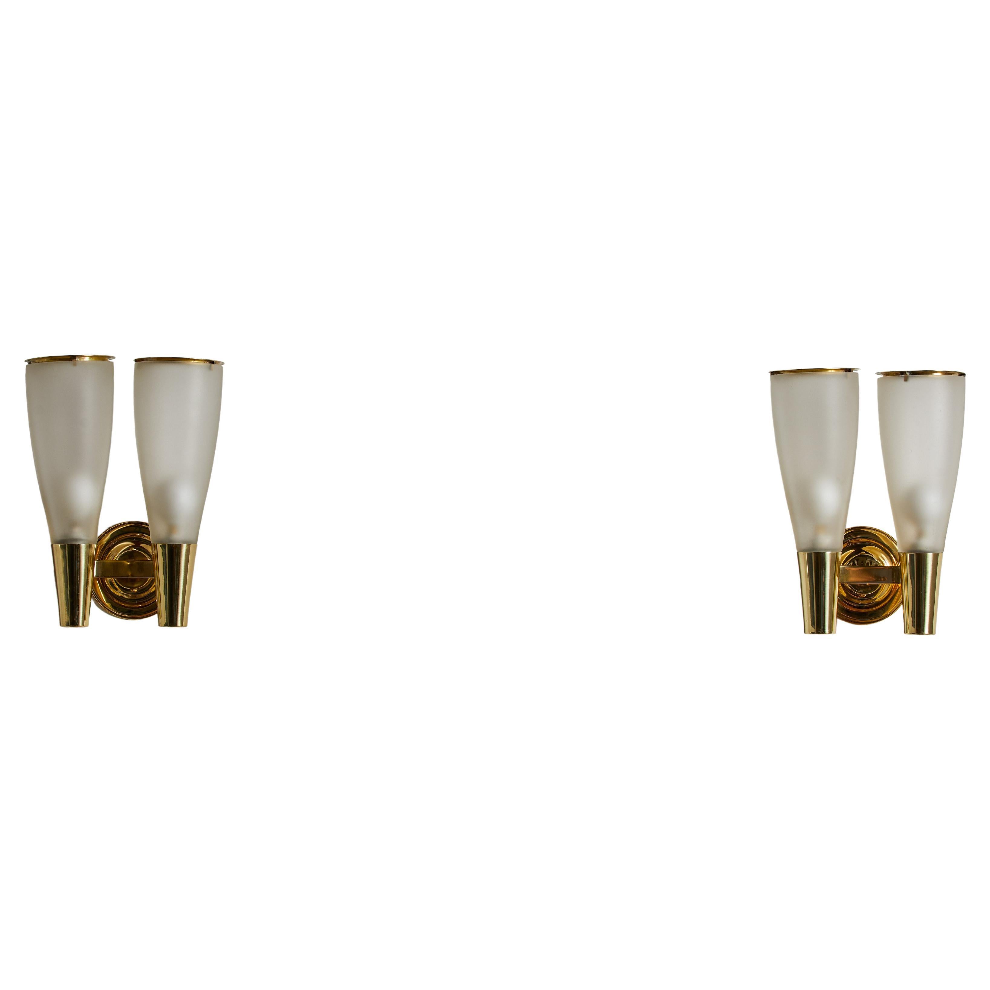 Pair of Sconces by Pietro Chiesa for Fontana Arte