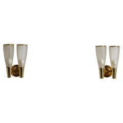 Pair of Sconces by Pietro Chiesa for Fontana Arte