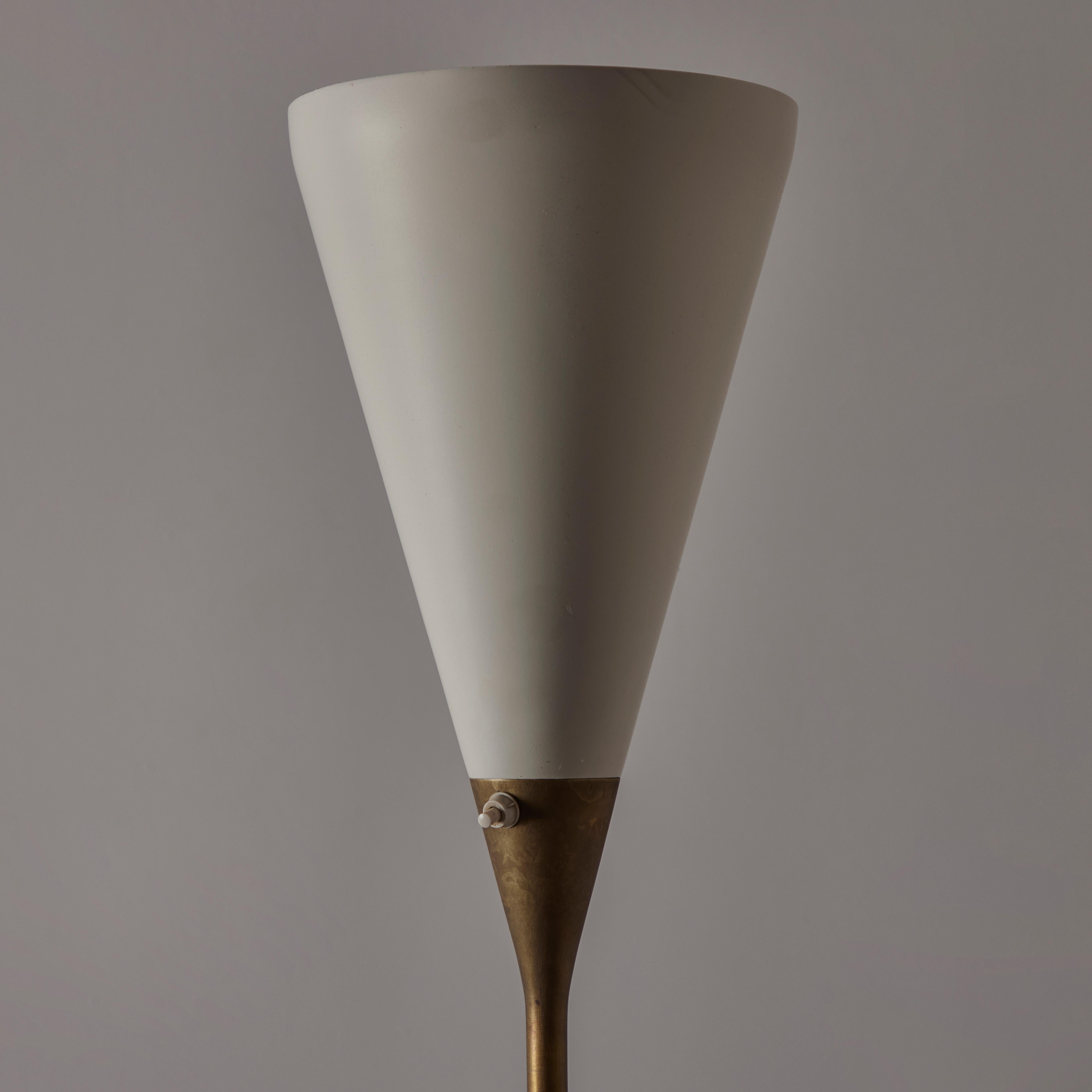 Model No. B-30 Floor Lamp by Franco Buzzi for Oluce In Good Condition For Sale In Los Angeles, CA