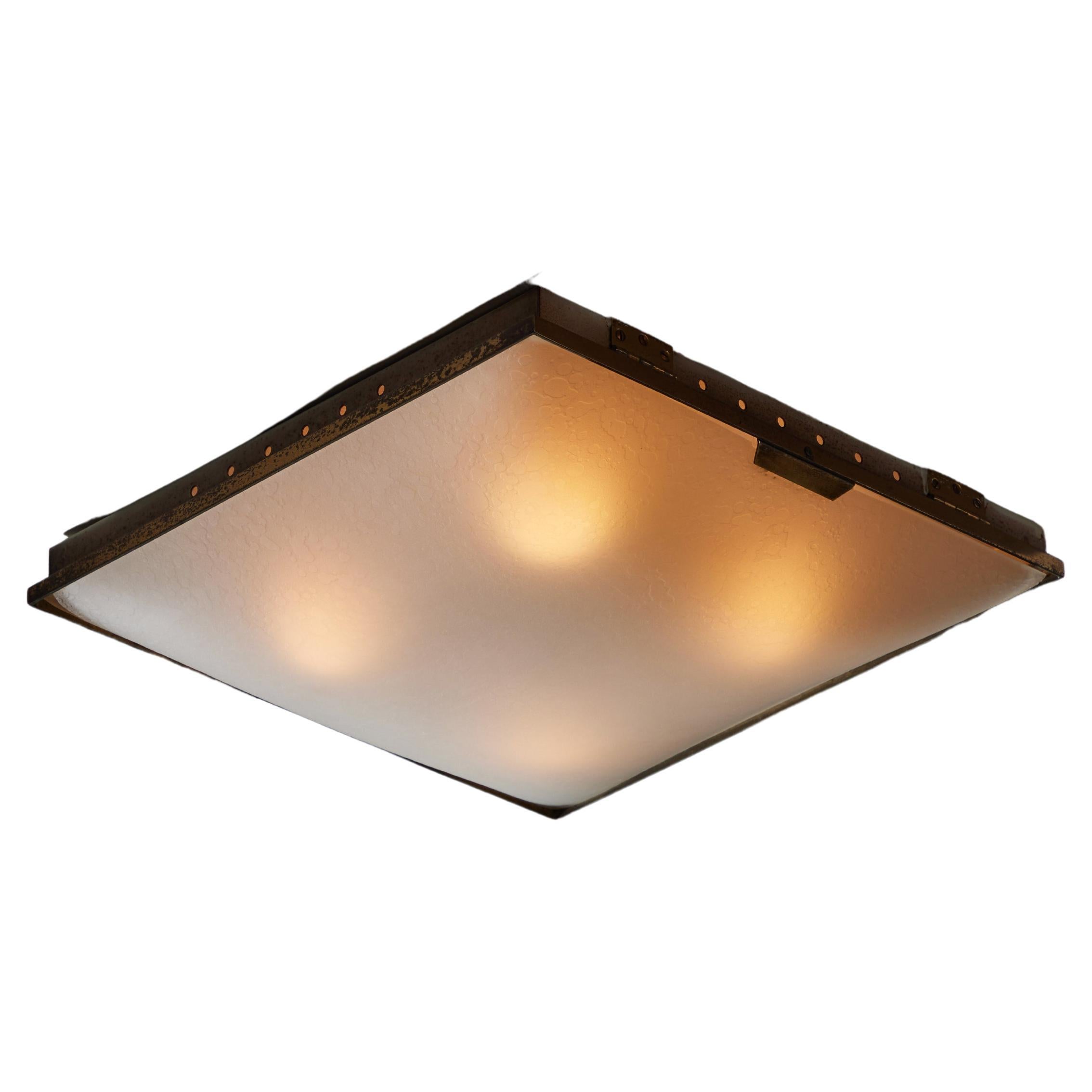 Single Flush Mount Wall / Ceiling Light by Stilnovo