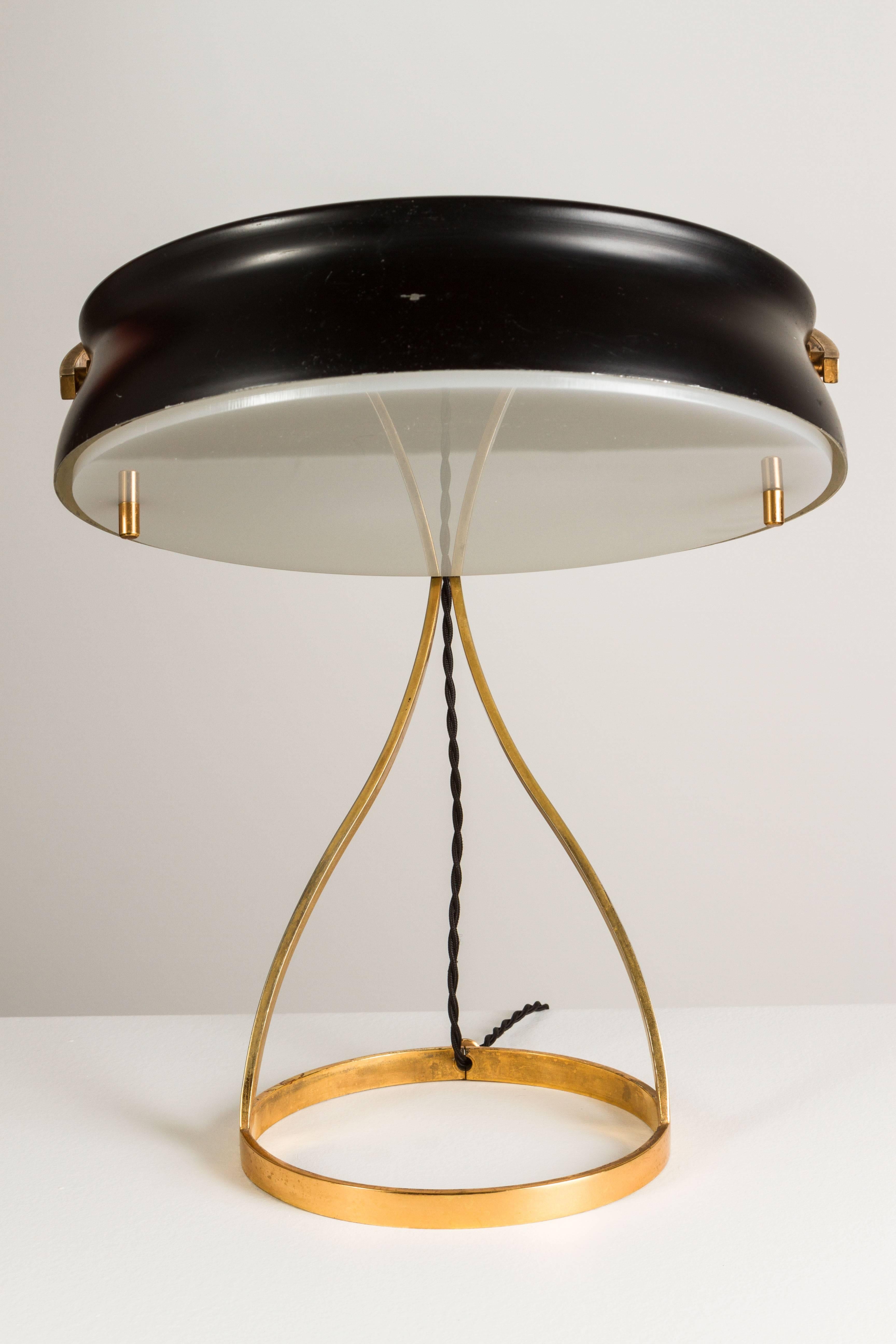 Mid-20th Century Desk Lamp by Lumi