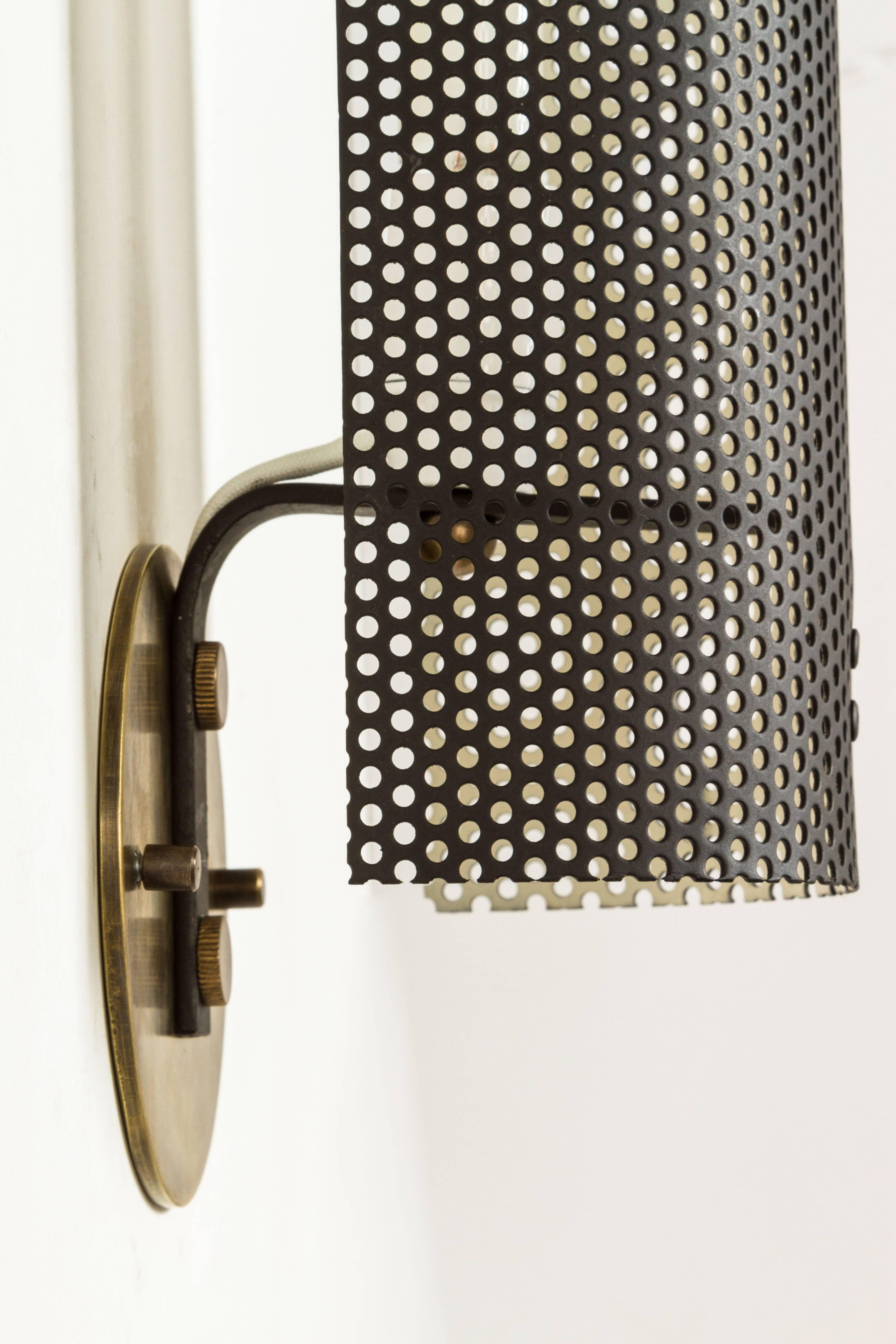 Pair of French Perforated Sconces 2