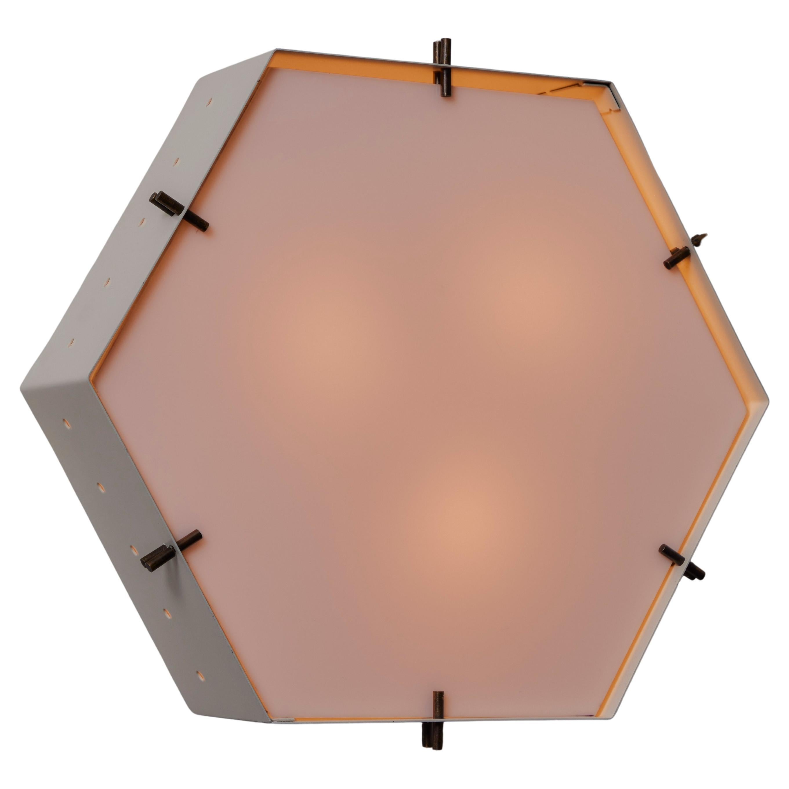 Single Small Wall or Ceiling Light by G.C.M.E.