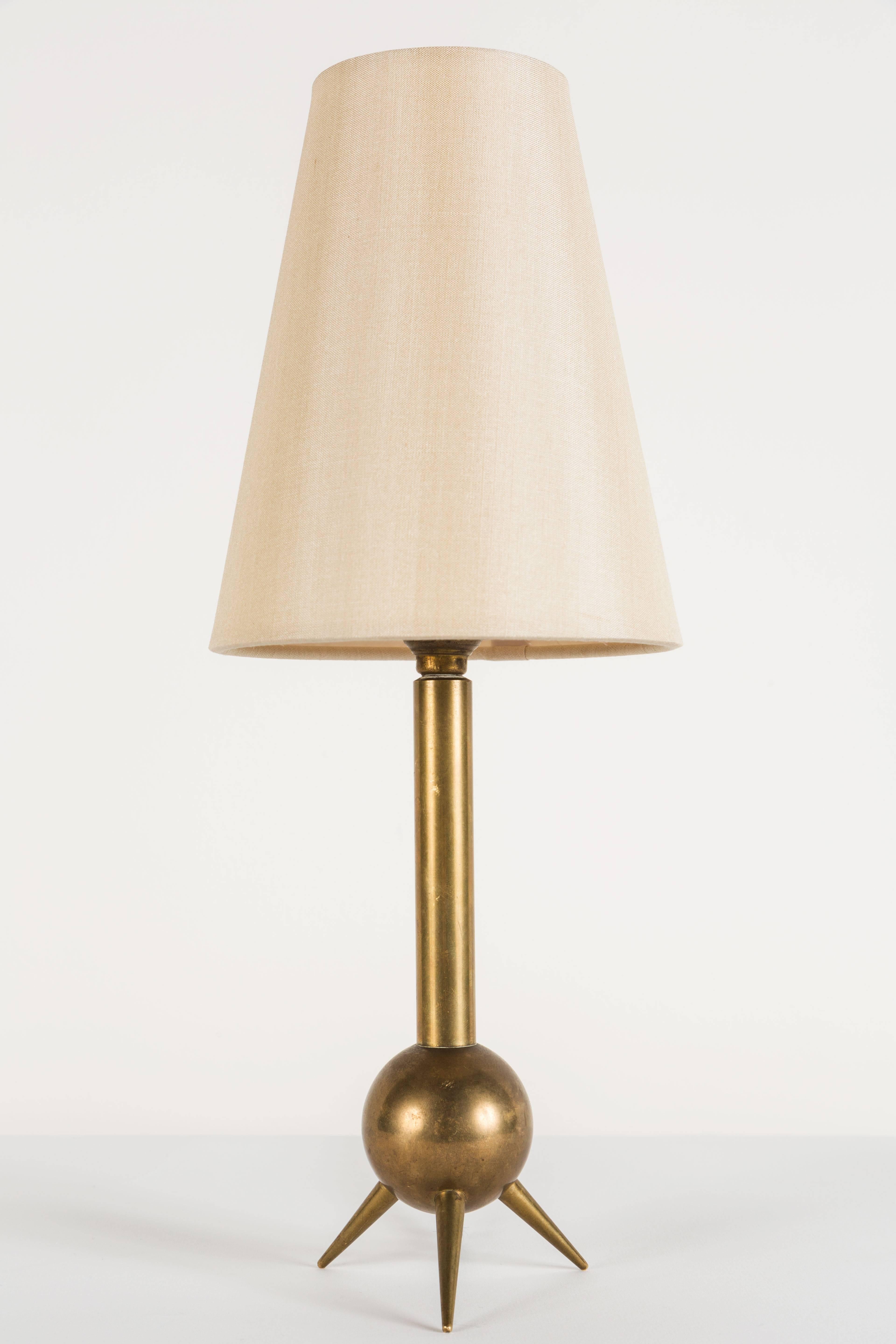 Solid Bronze French Table Lamp 1