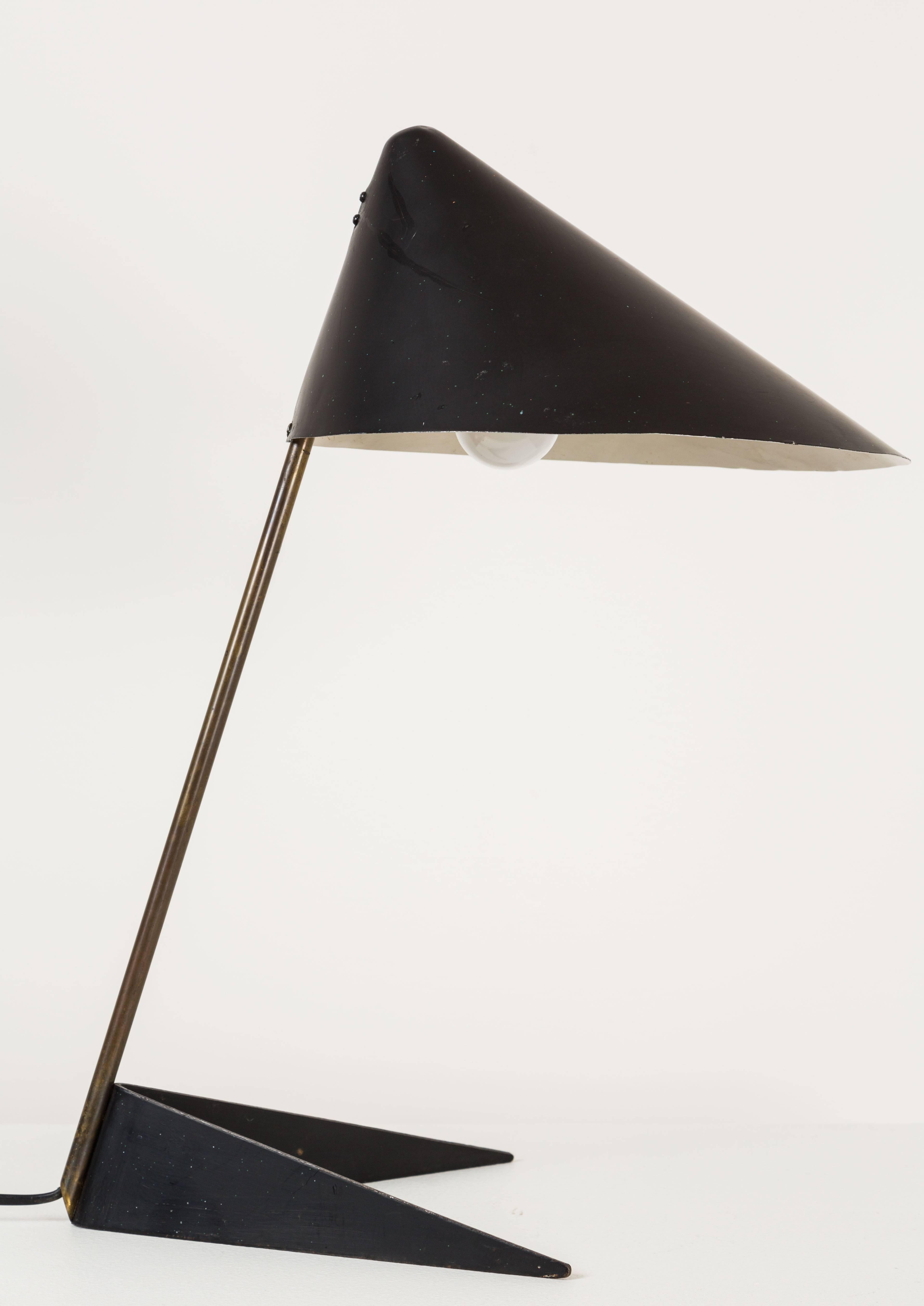 Svend Aage Holm Sorenson Table Lamp In Excellent Condition In Los Angeles, CA