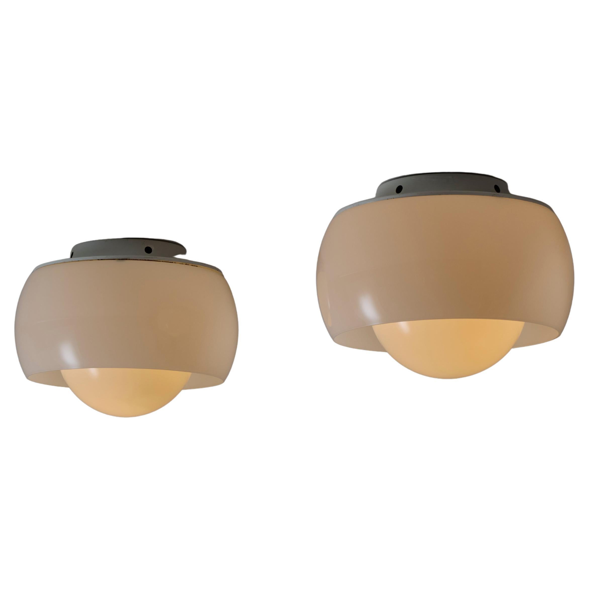 Soportes empotrados "Clinio" de Vico Magistretti para Artemide