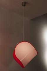 Rare lampe à suspension Modèle 4065 de Gerd Lange pour Kartell