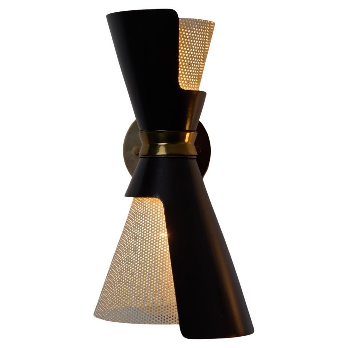 Single Sconce by Angelo Lelii for Arredoluce For Sale
