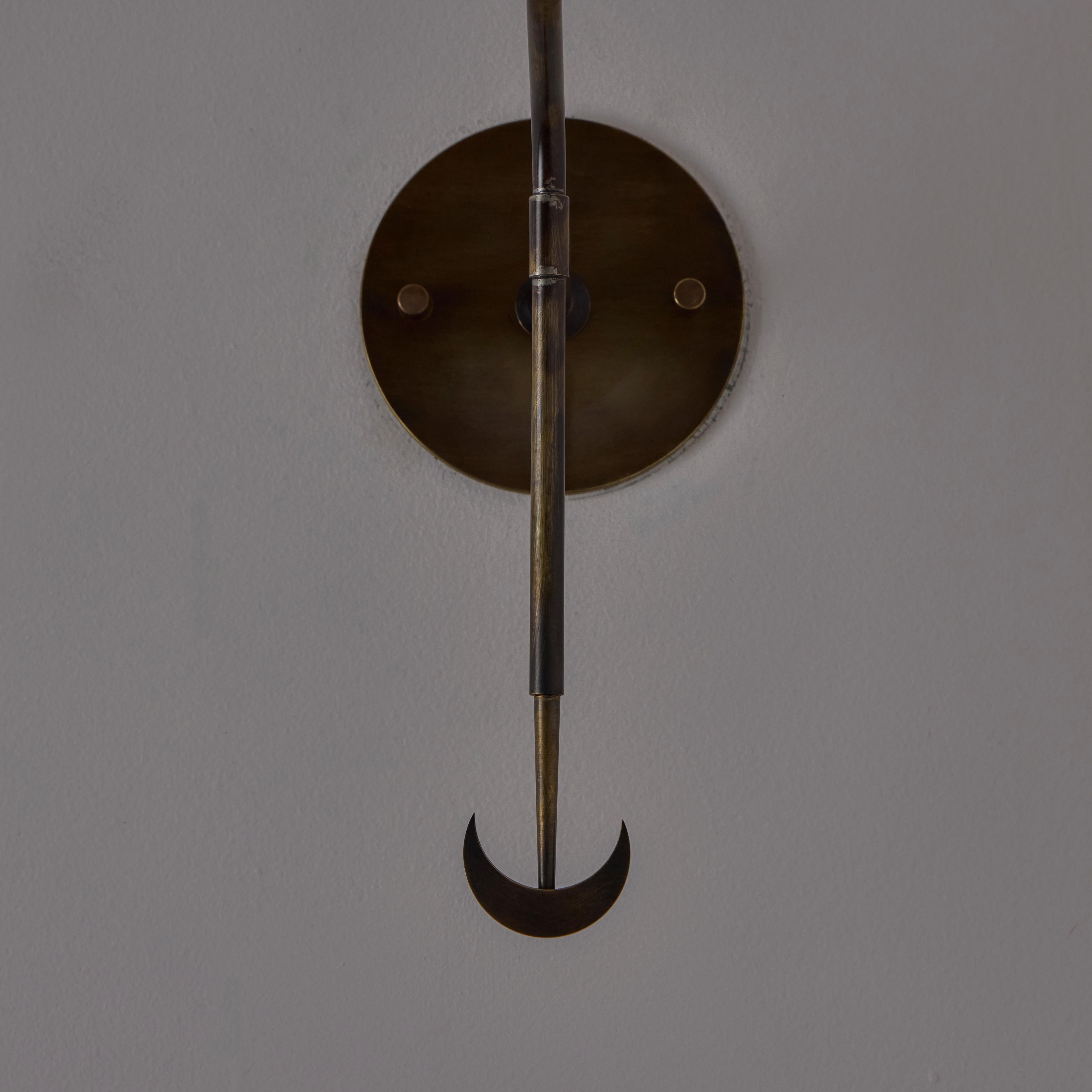 Rewire Custom 'Star and Moon' Sconces In New Condition For Sale In Los Angeles, CA