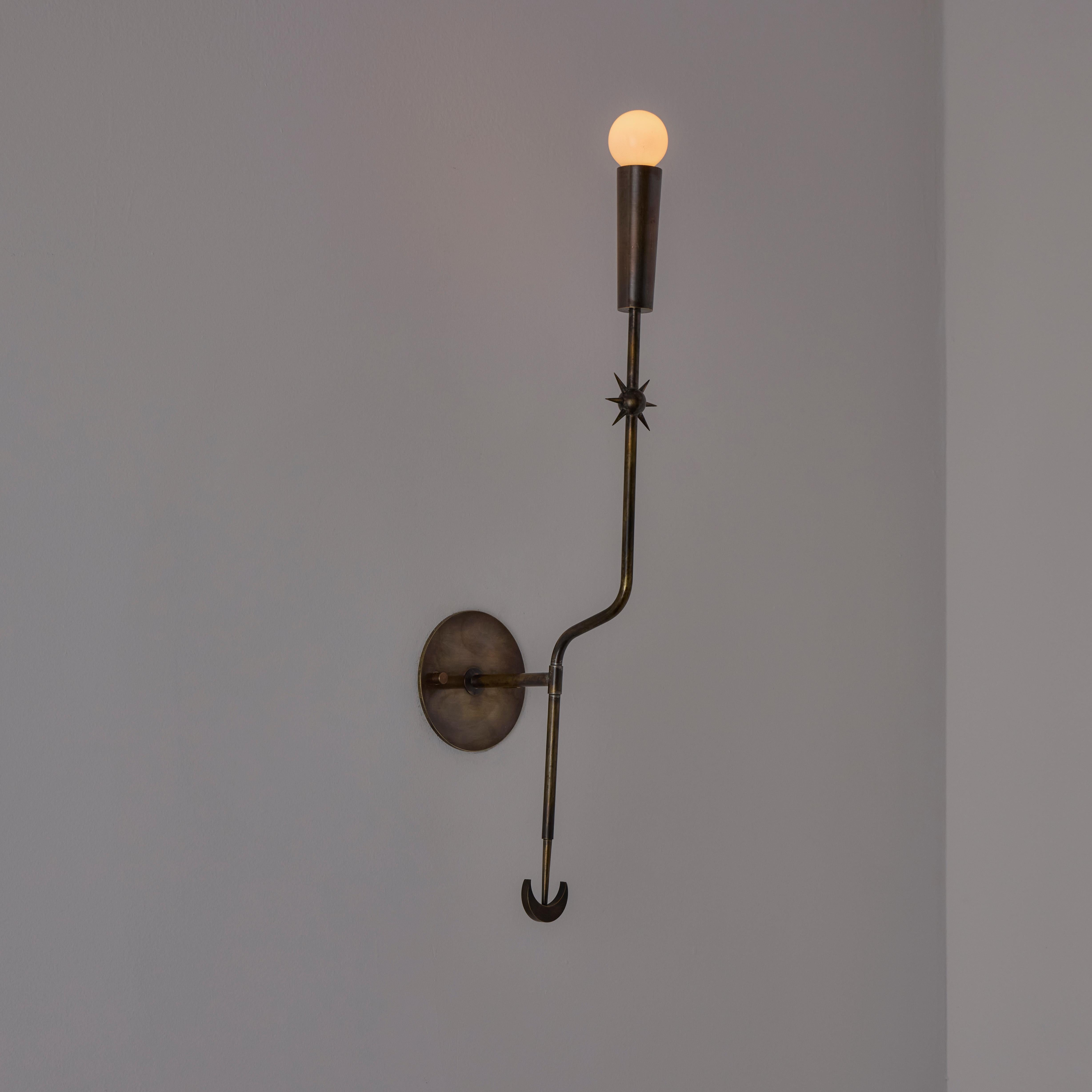 Rewire Custom 'Star and Moon' Sconces For Sale 2