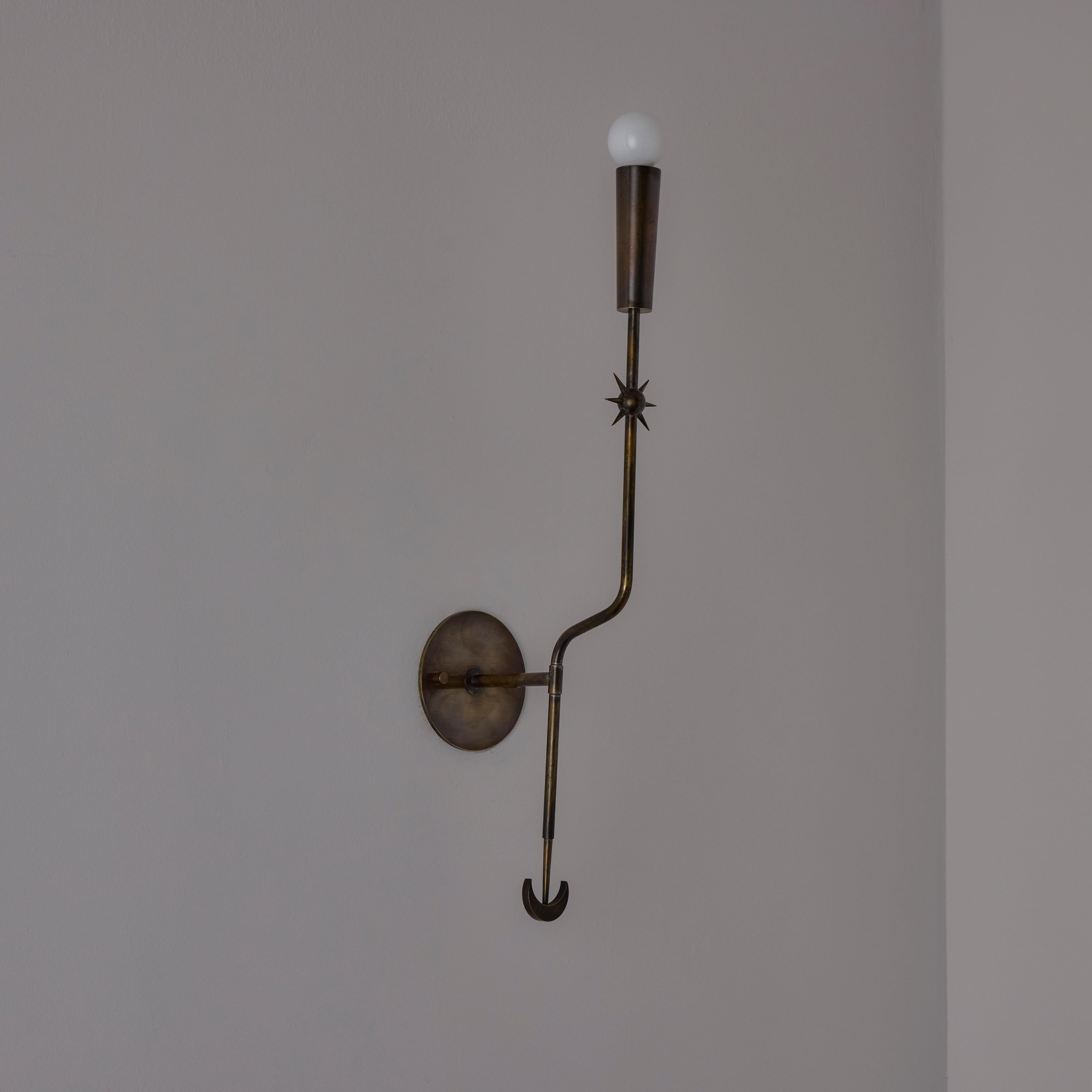 Rewire Custom 'Star and Moon' Sconces For Sale 3