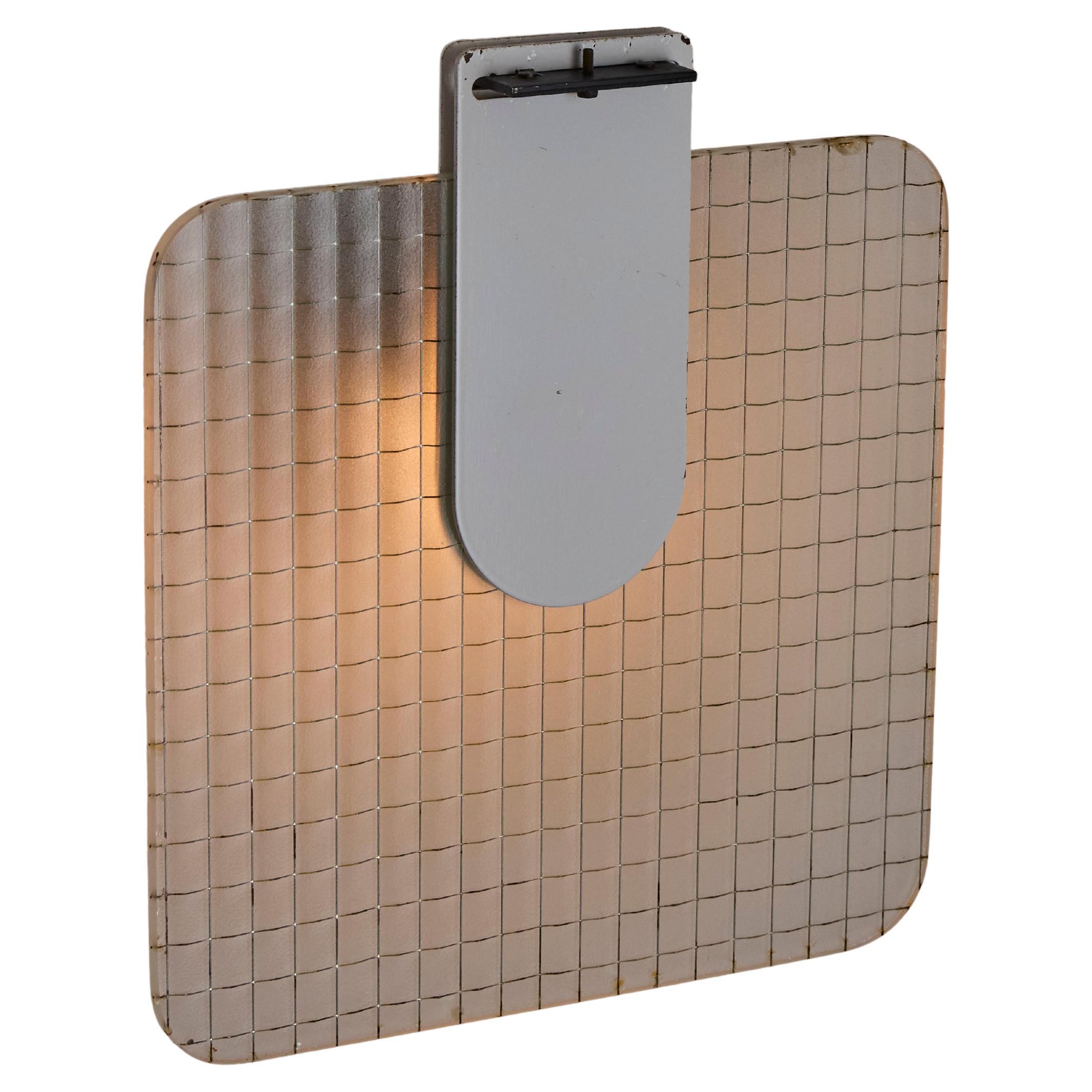 Single Sconce by Jean-Pierre Vitrac for Verre Lumière