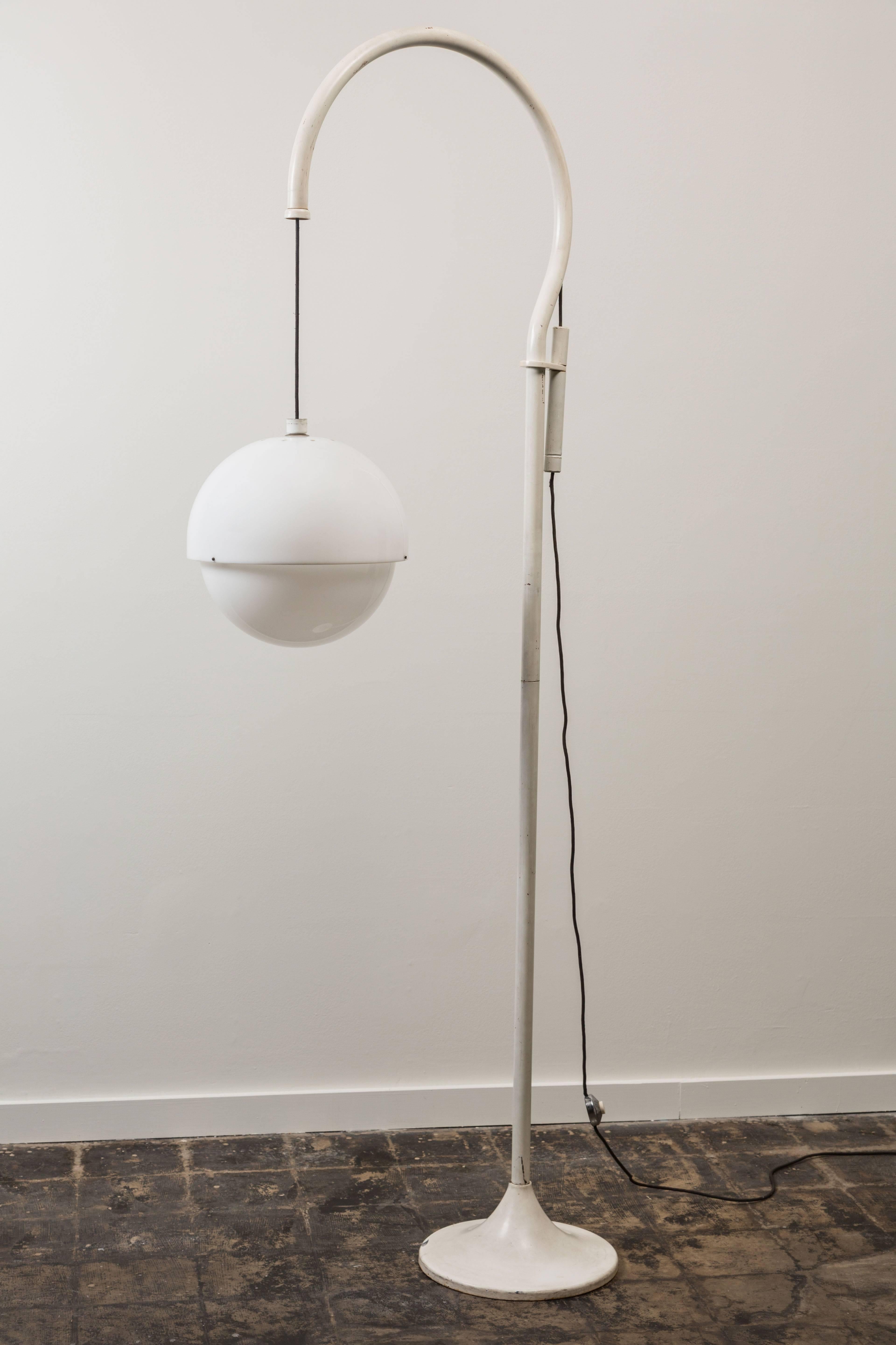 Italian Rare Floor Lamp by Luigi Bandini Buti for Kartell