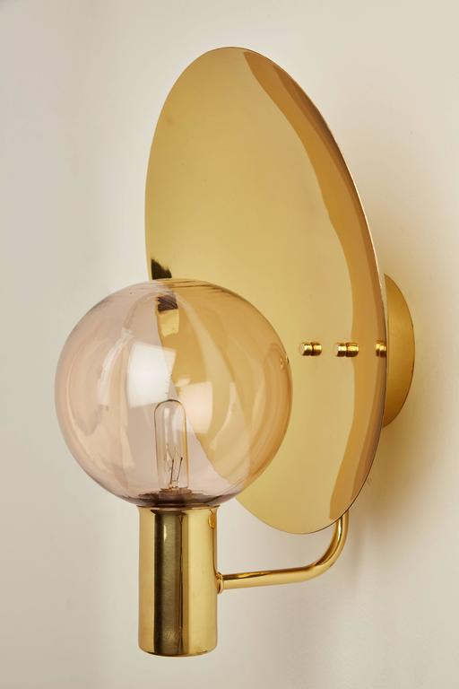 Rewire Custom Blown Glass Sconce For Sale at 1stdibs